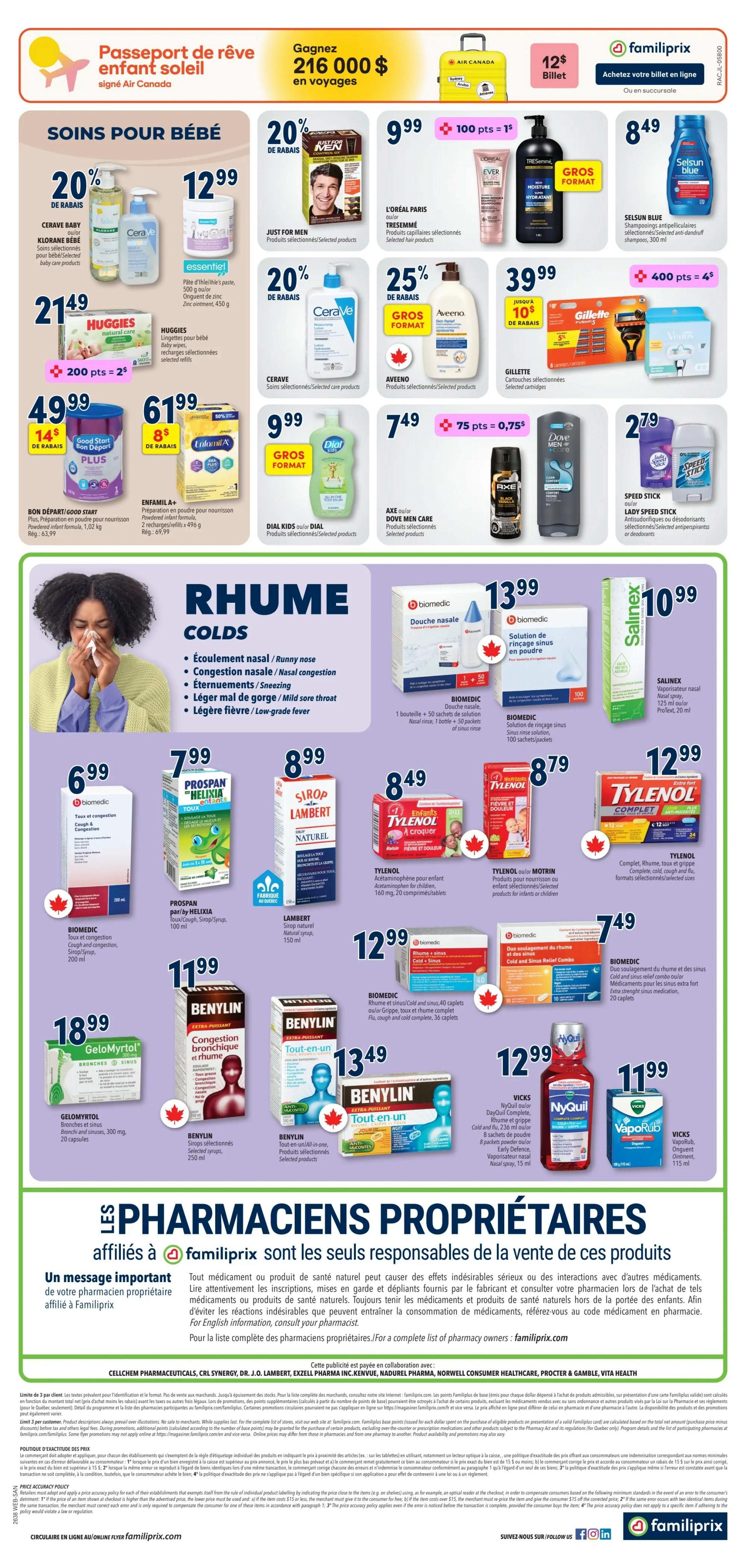 Familiprix Sante Flyer September 17 to 23