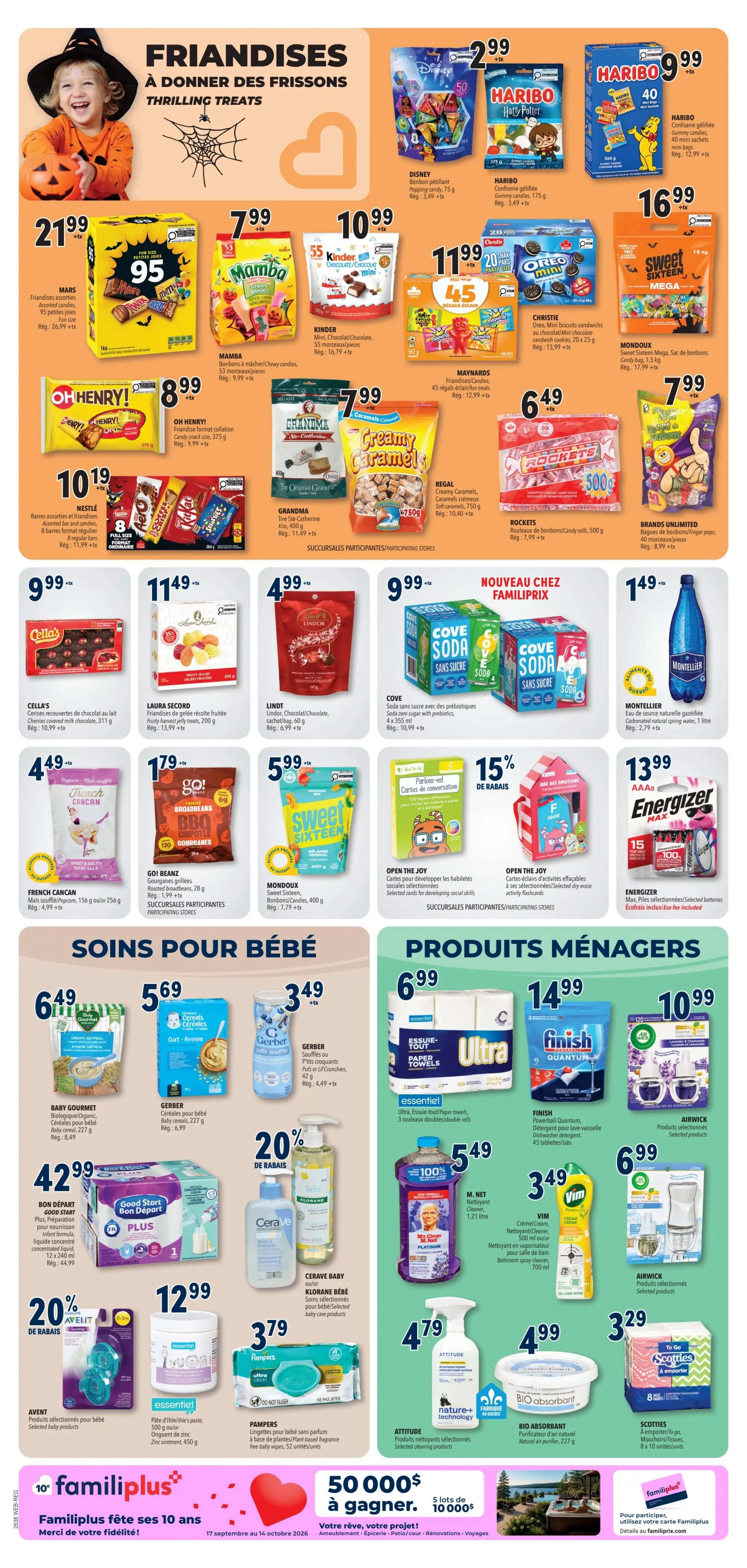 Familiprix Flyer September 17 to 23
