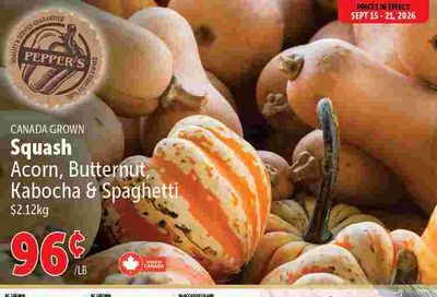 Pepper's Foods Flyer September 15 to 21
