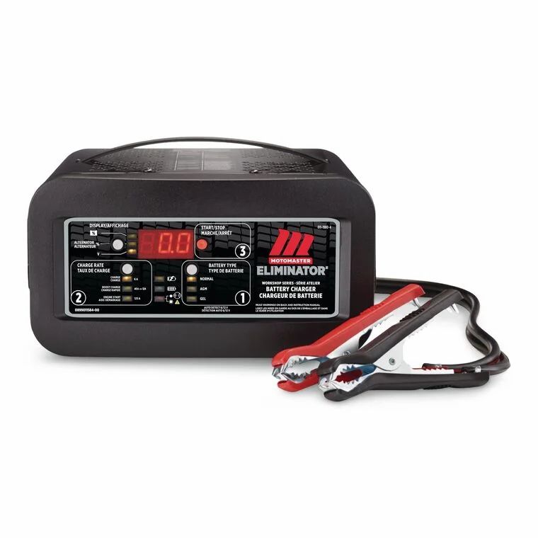 Canadian Tire: MotoMaster Eliminator Workshop Series Smart Battery Charger - $83.93 Canadian Tire: MotoMaster Eliminator Workshop Series Smart Battery Charger - $83.93