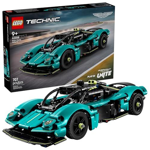 LEGO Technic Aston Martin Valkyrie Toy Car - Kids Model Kit Toy for Boys and Girls, Ages 9+ - Vehicle Building Set for Pretend Play & STEM Learning - Sports Car Gift Idea for Birthdays - 42208 LEGO Technic Aston Martin Valkyrie Toy Car - Kids Model Kit Toy for Boys and Girls, Ages 9+ - Vehicle Building Set for Pretend Play & STEM Learning - Sports Car Gift Idea for Birthdays - 42208