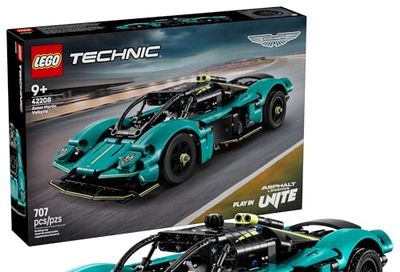 LEGO Technic Aston Martin Valkyrie Toy Car - Kids Model Kit Toy for Boys and Girls, Ages 9+ - Vehicle Building Set for Pretend Play & STEM Learning - Sports Car Gift Idea for Birthdays - 42208