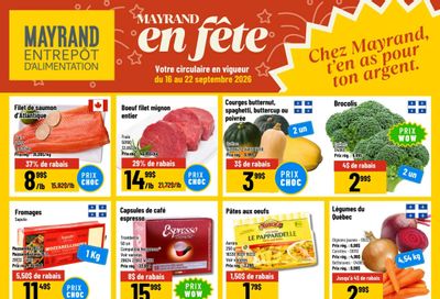 Mayrand Flyer September 16 to 22