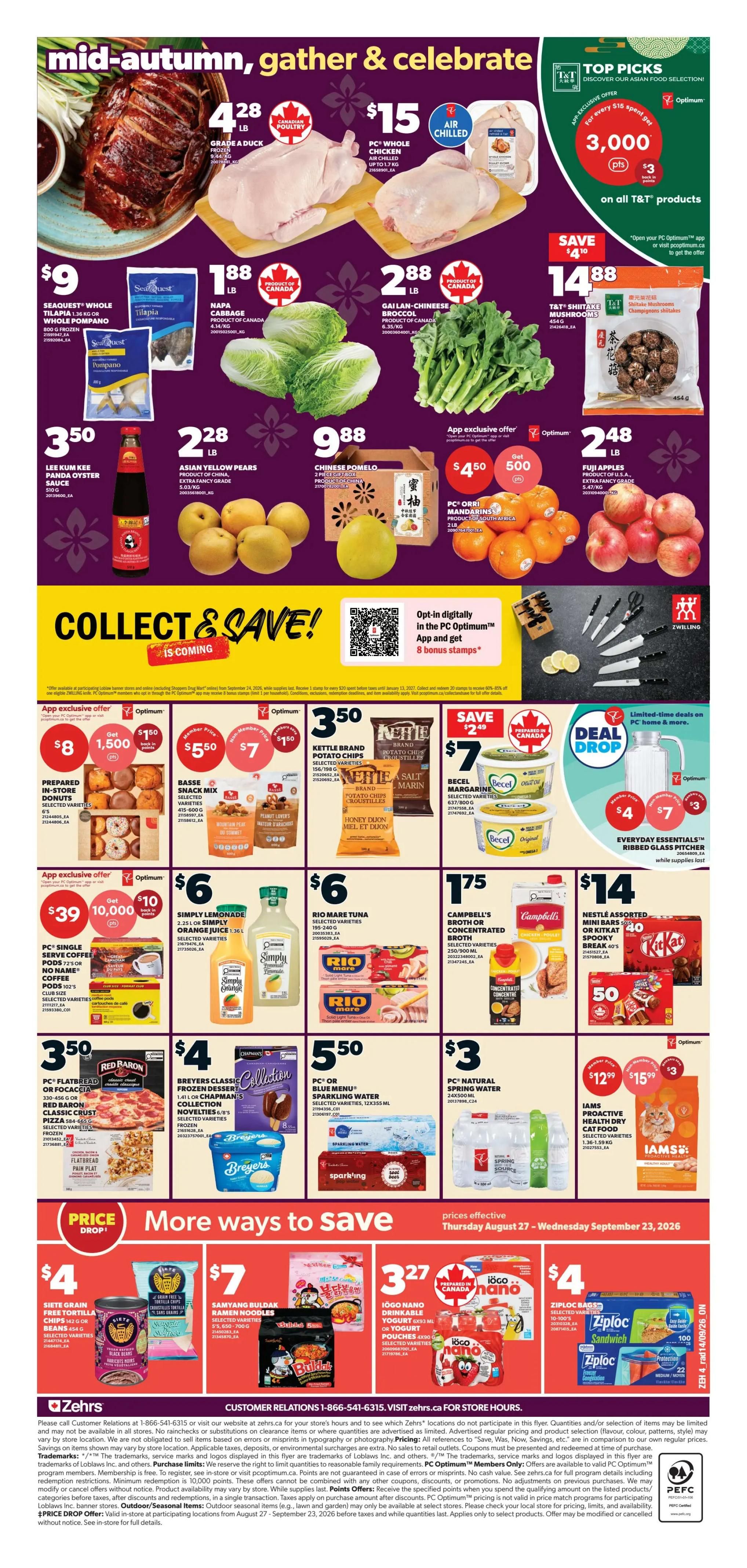 Zehrs Flyer September 17 to 23