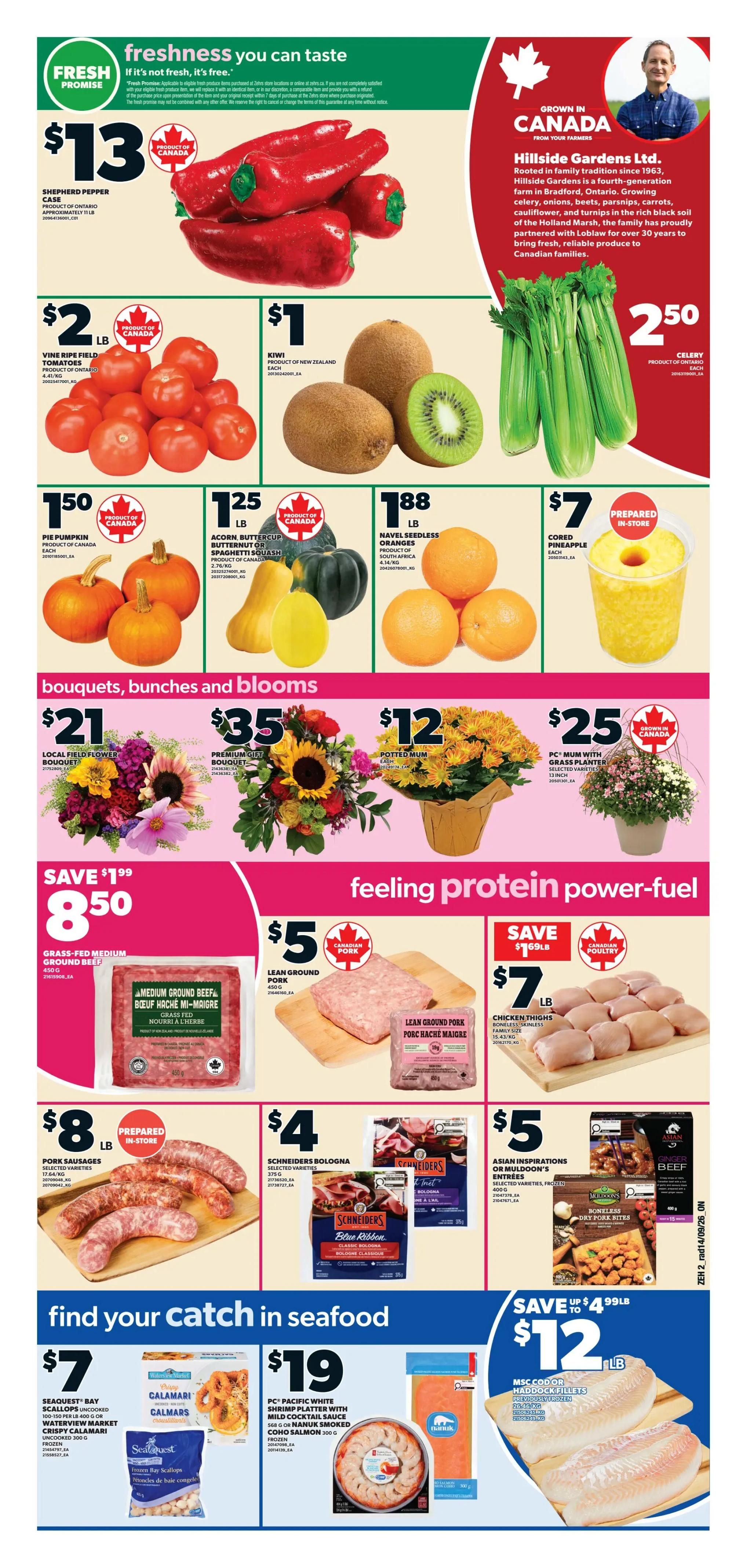 Zehrs Flyer September 17 to 23
