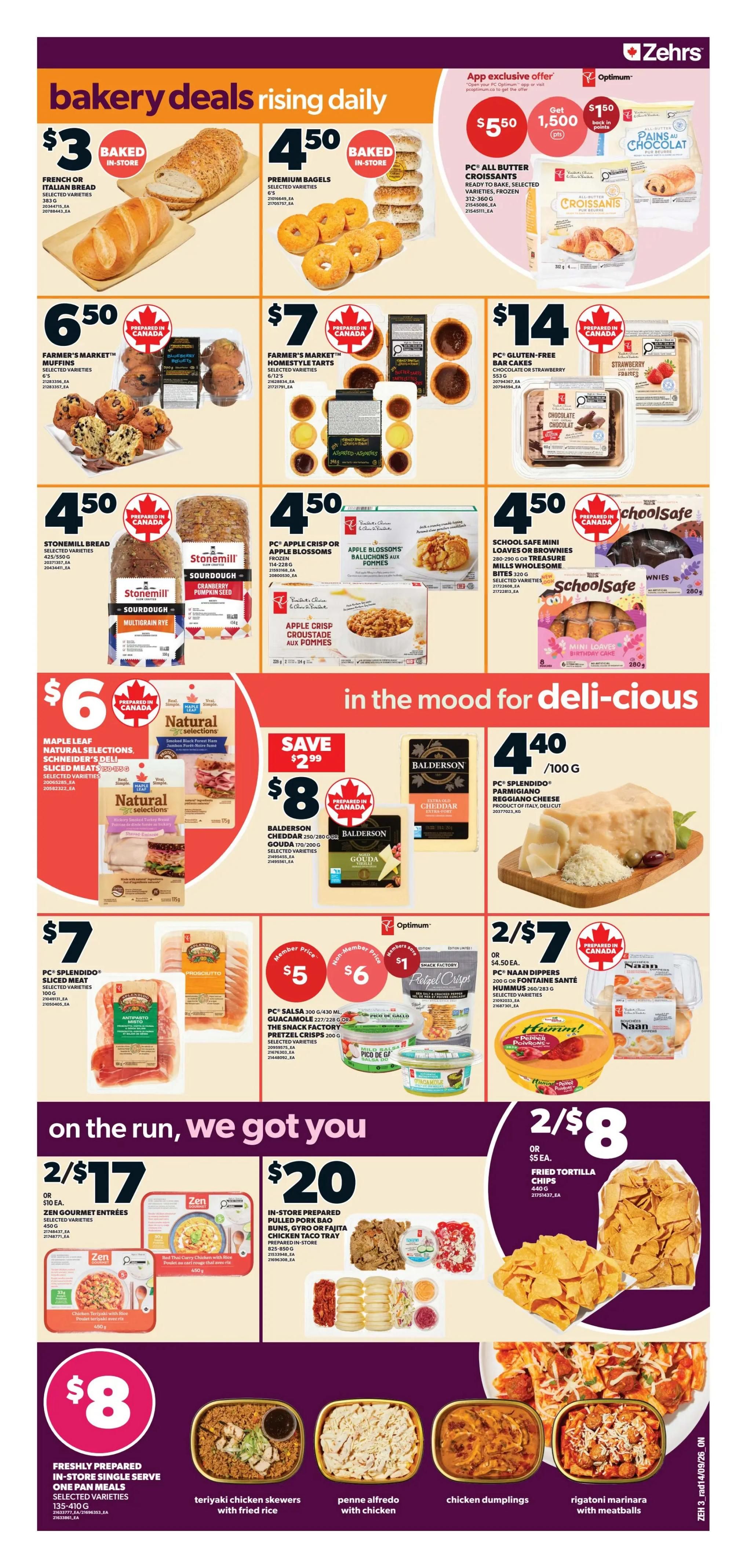 Zehrs Flyer September 17 to 23
