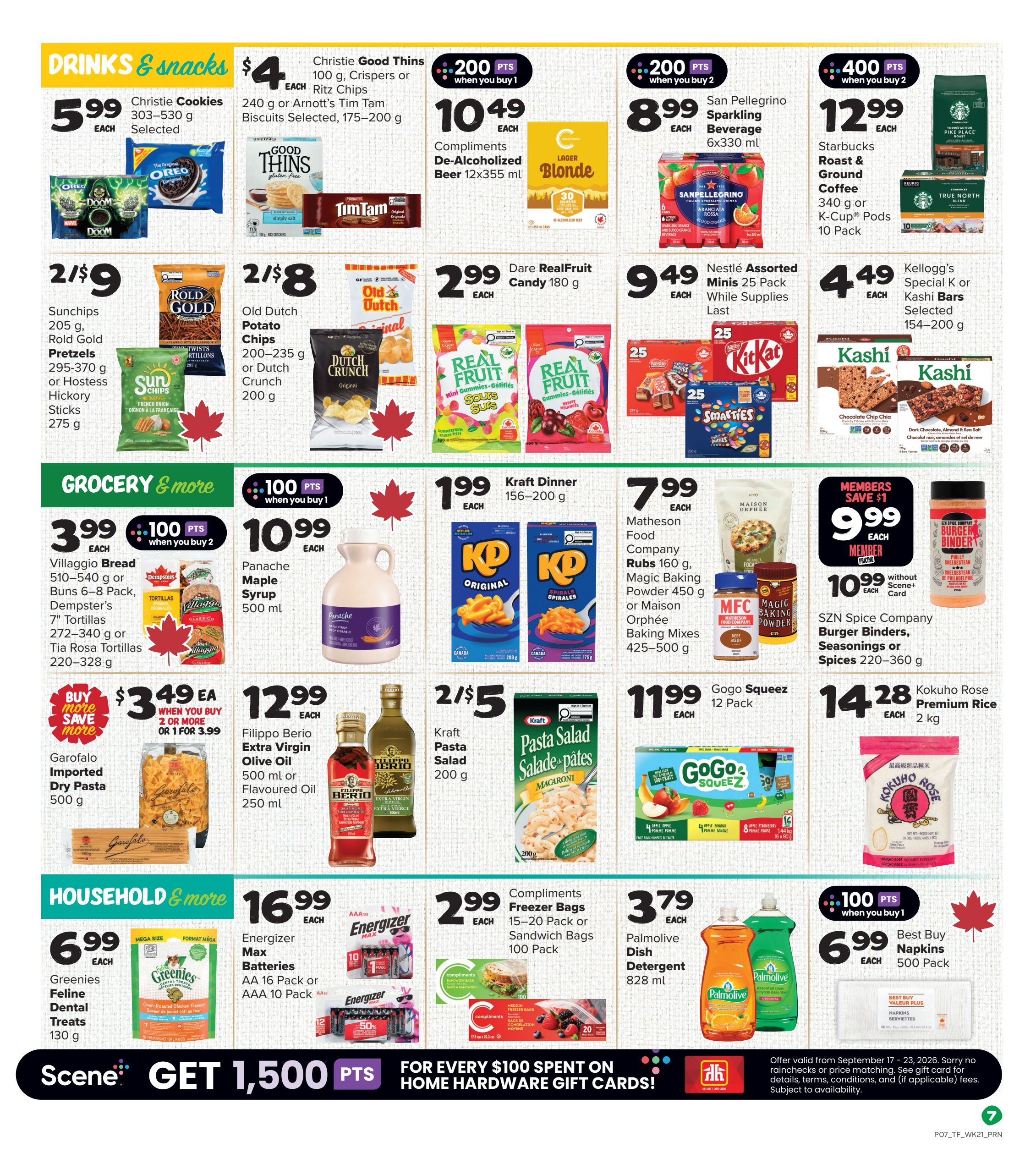 Thrifty Foods Flyer September 17 to 23