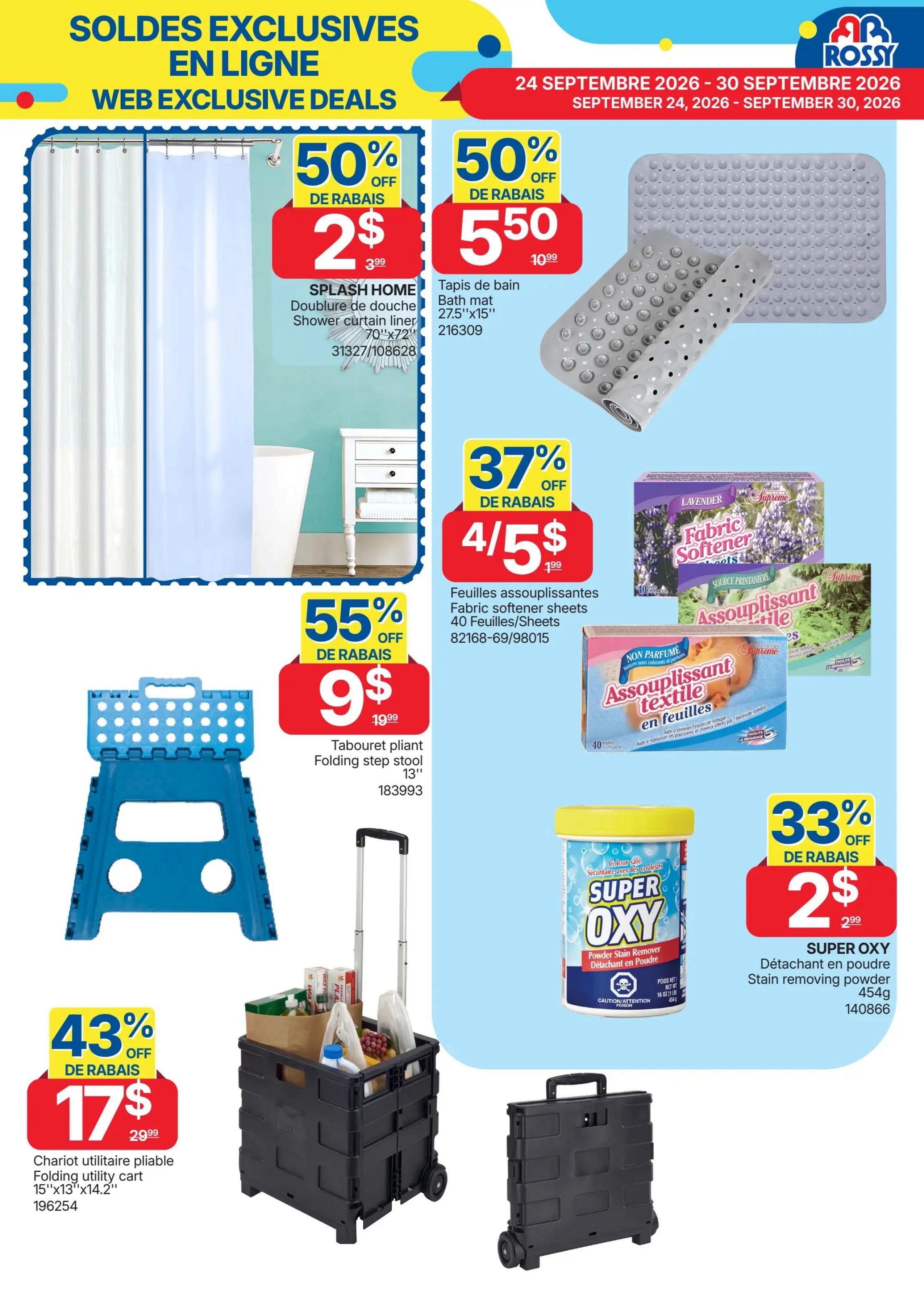 Rossy Flyer September 17 to 23