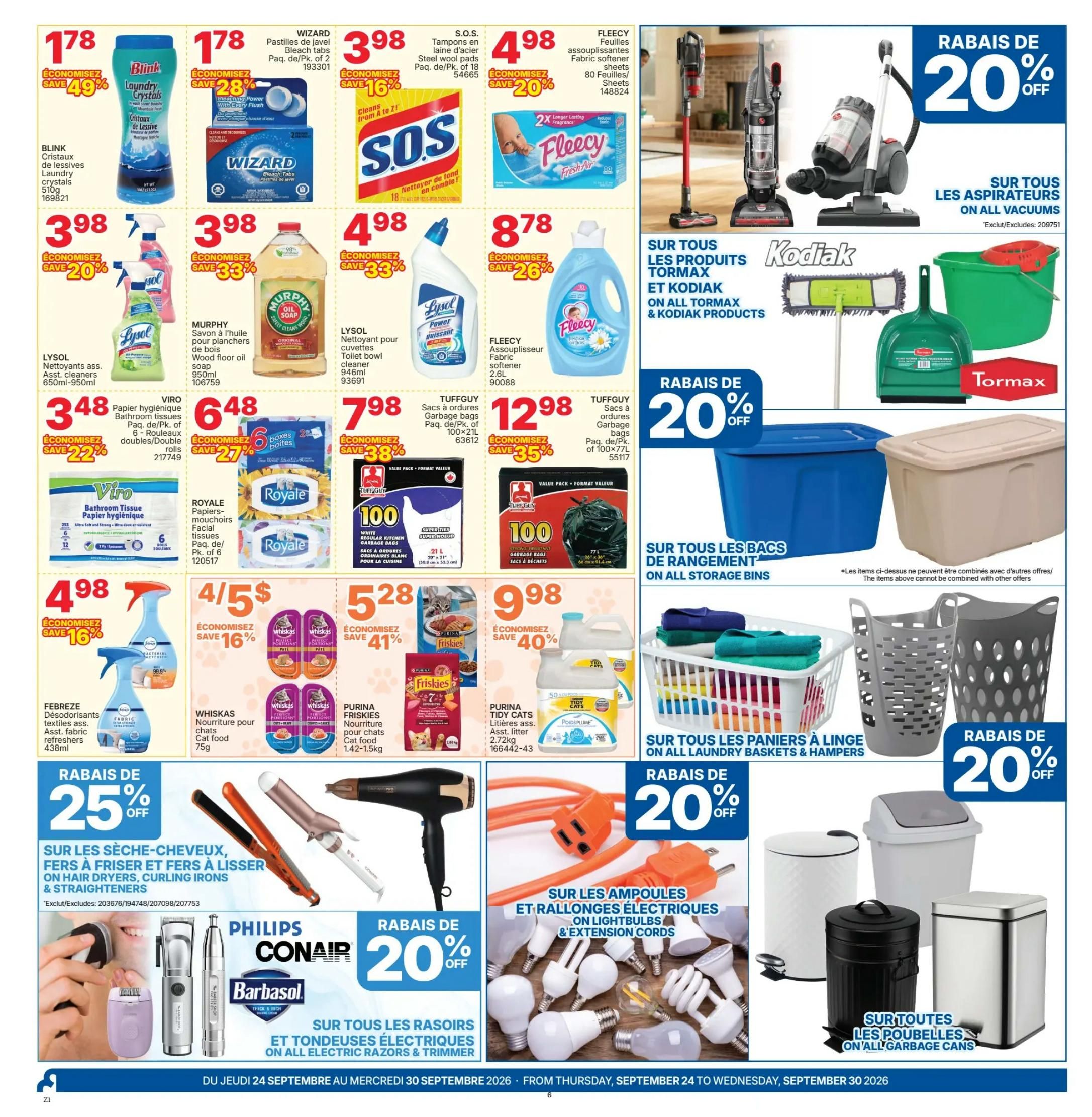 Rossy Flyer September 17 to 23
