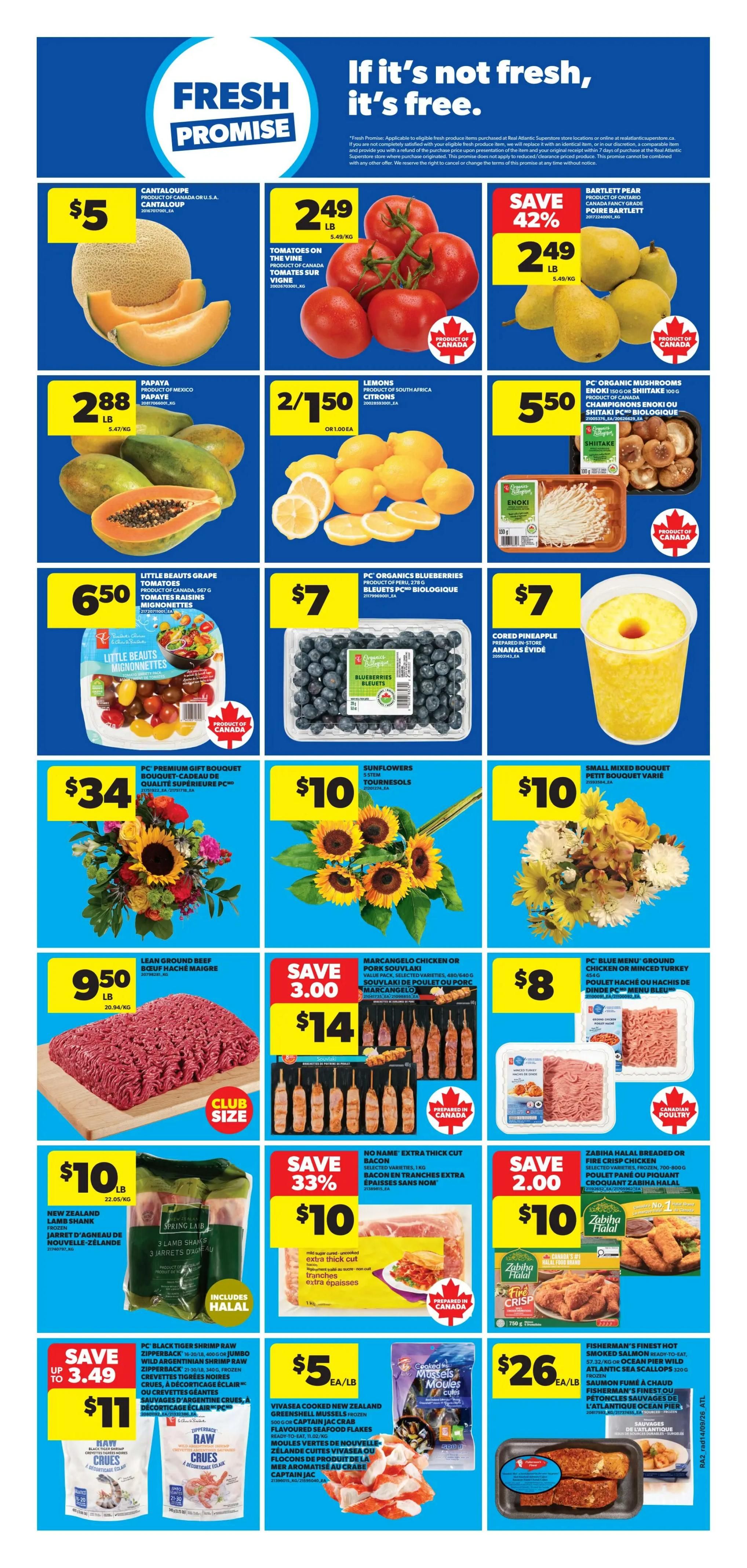 Real Atlantic Superstore Flyer September 17 to 23