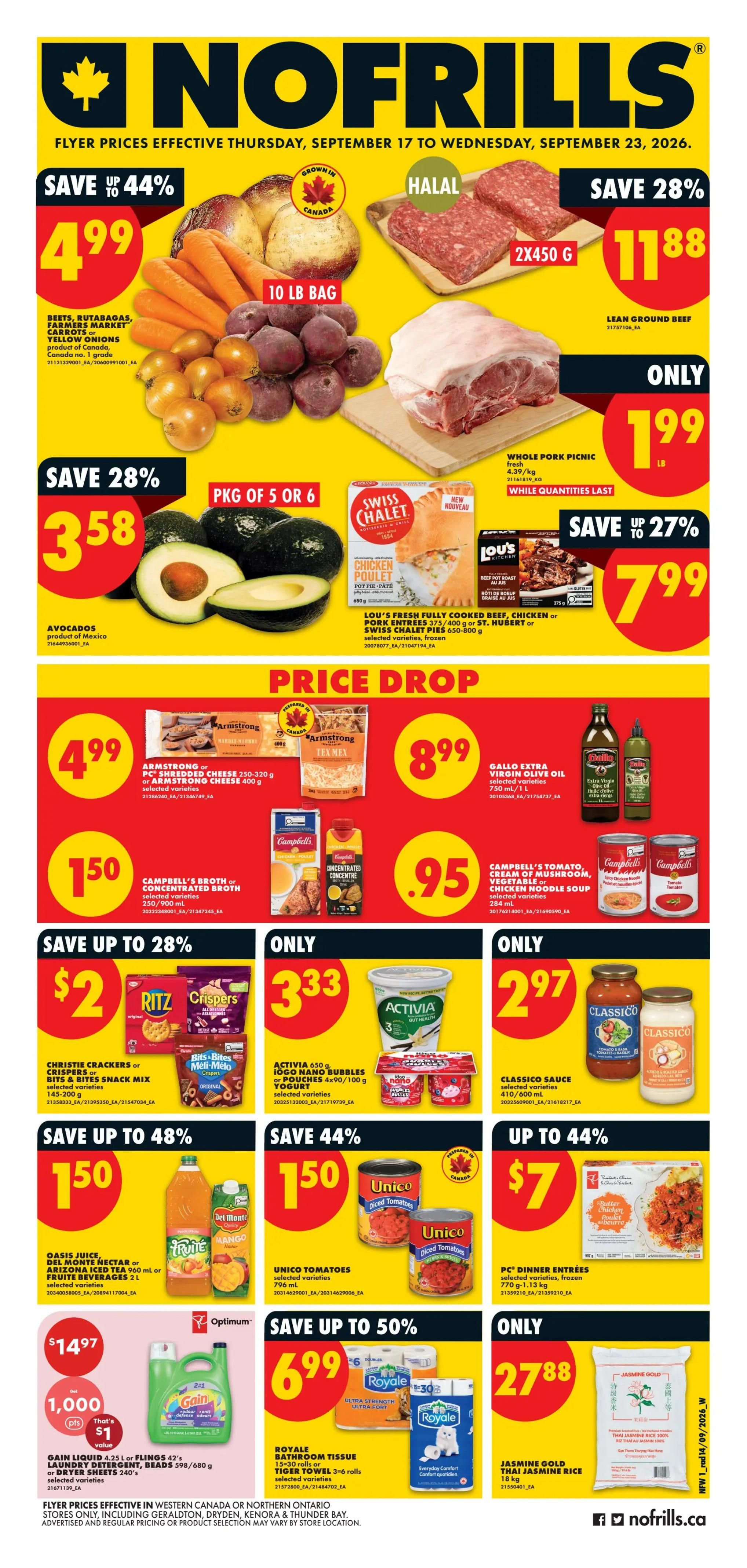 No Frills (West) Flyer September 17 to 23