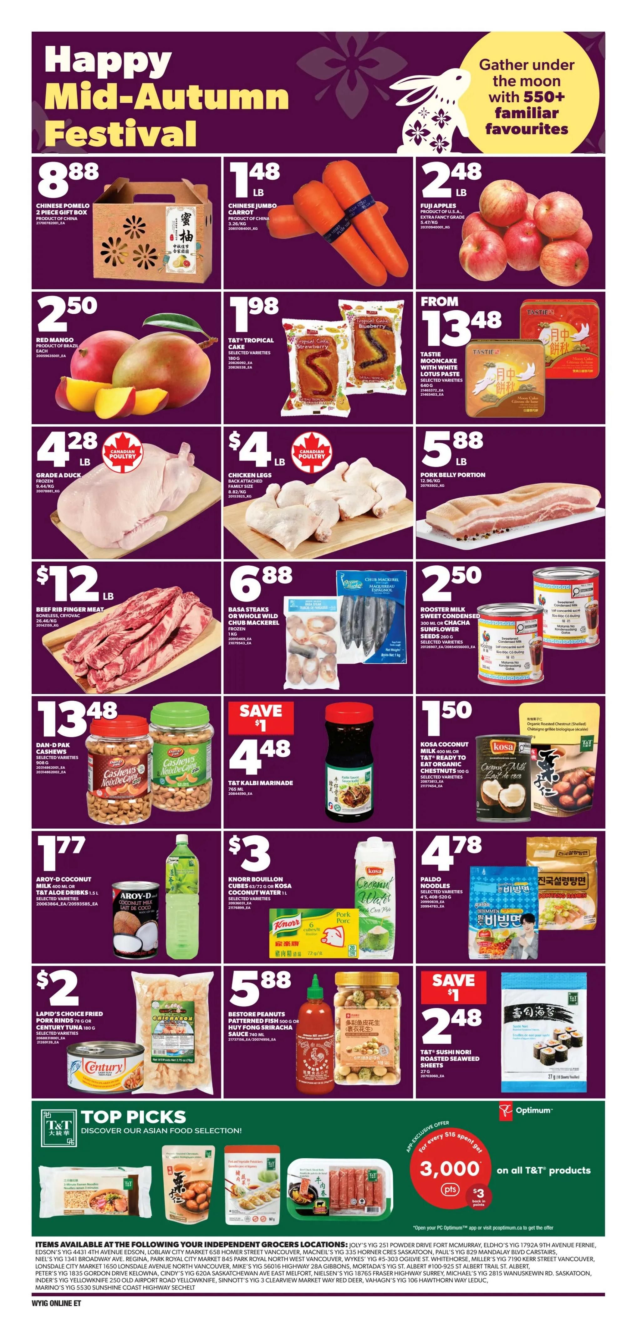 Loblaws City Market (West) Flyer September 17 to 23