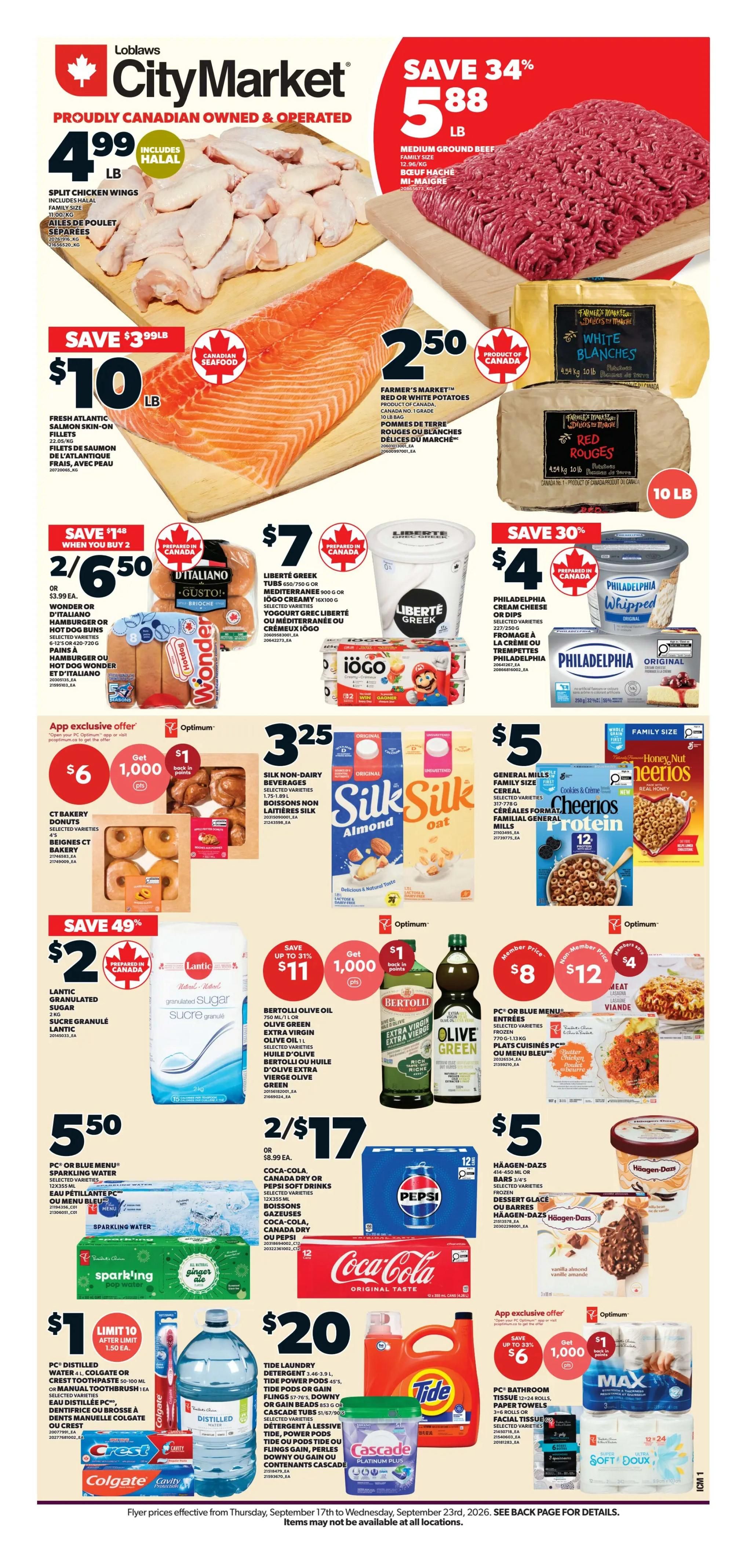 Loblaws City Market (ON) Flyer September 17 to 23