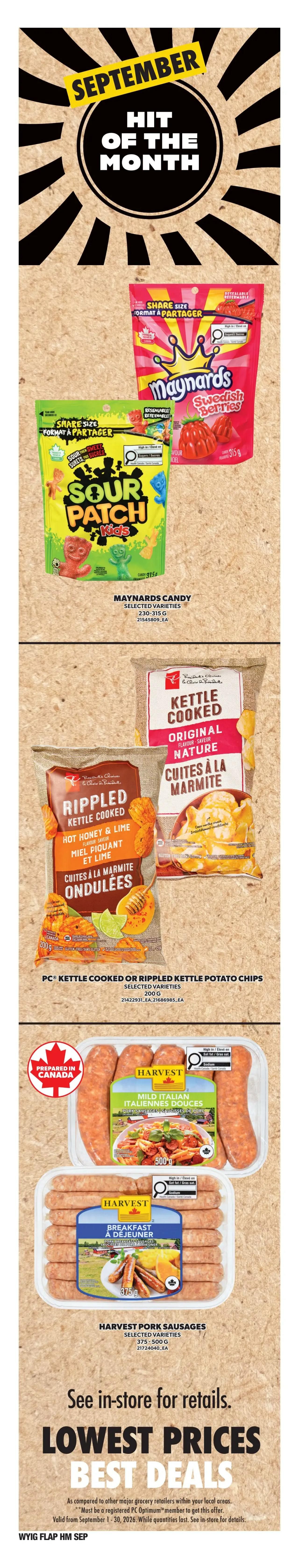 Independent Grocer (West) Flyer September 17 to 23