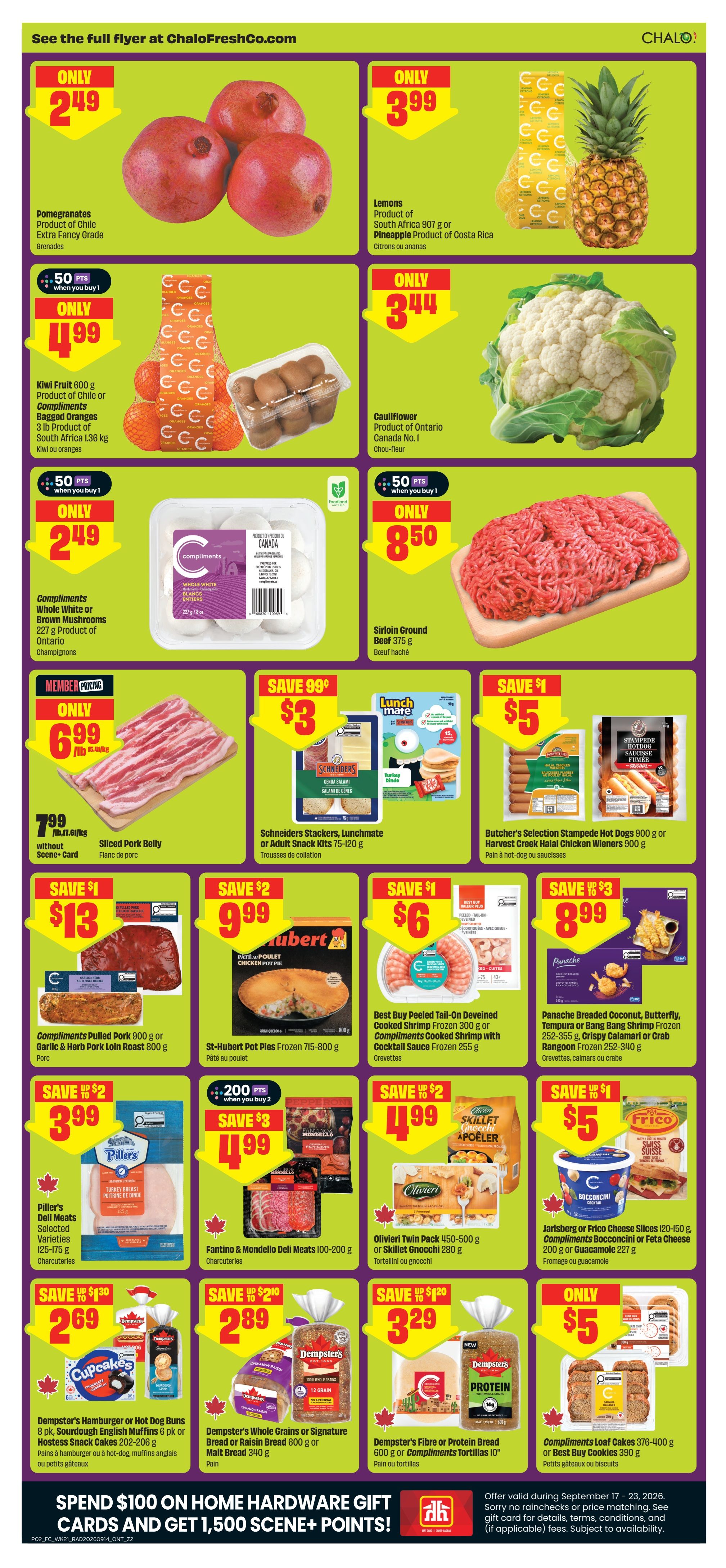 Chalo! FreshCo (ON) Flyer September 17 to 23