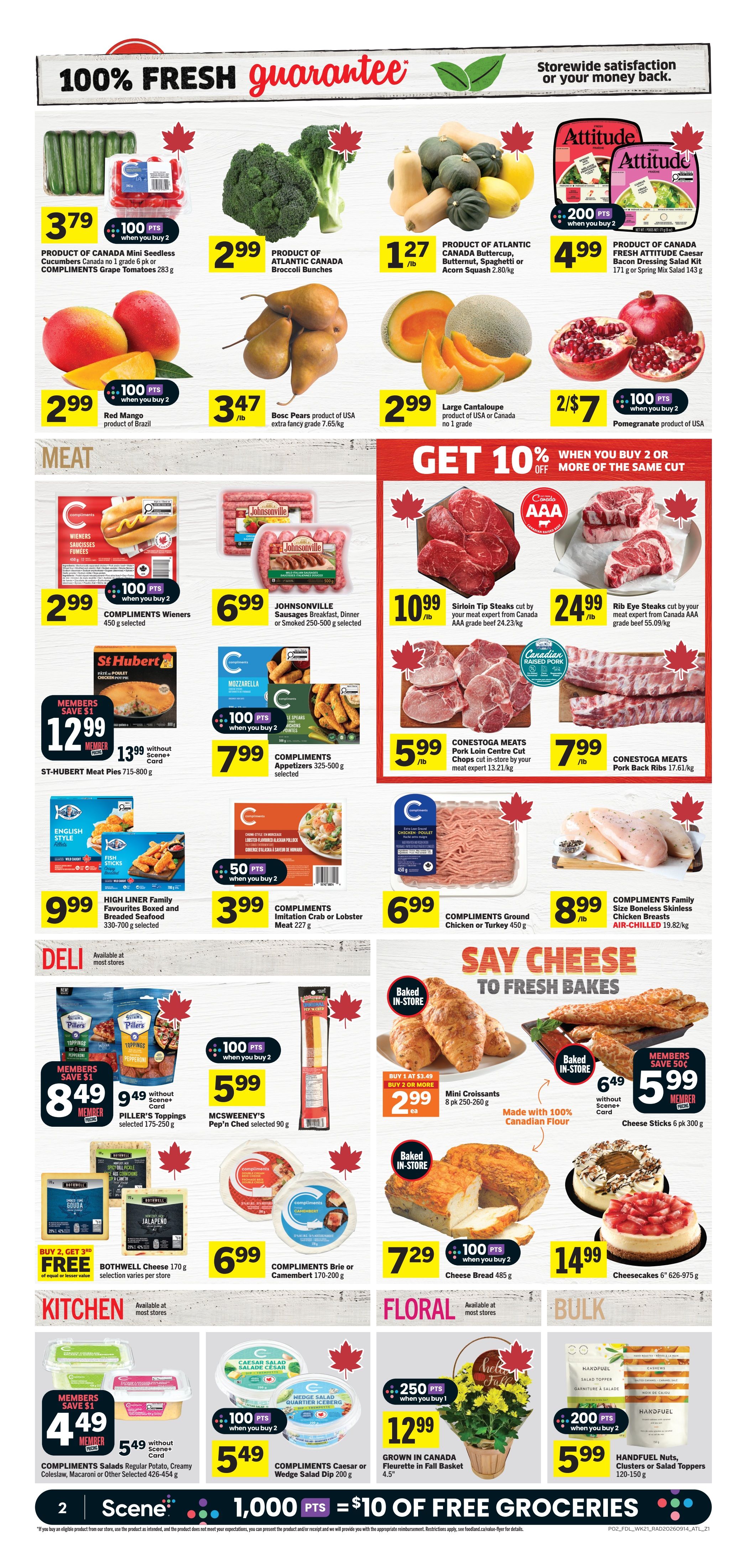 Foodland (Atlantic) Flyer September 17 to 23