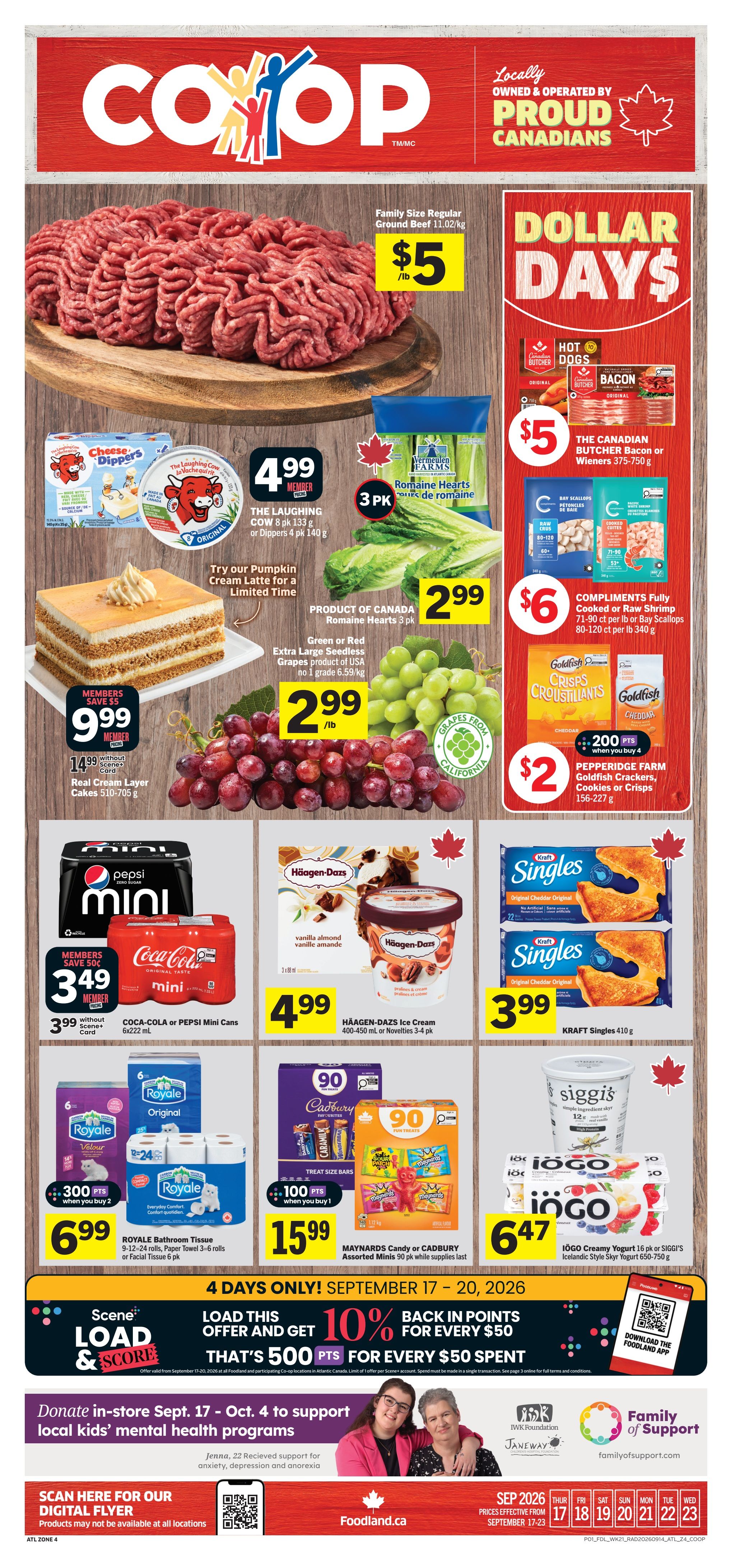 Foodland Co-op Flyer September 17 to 23