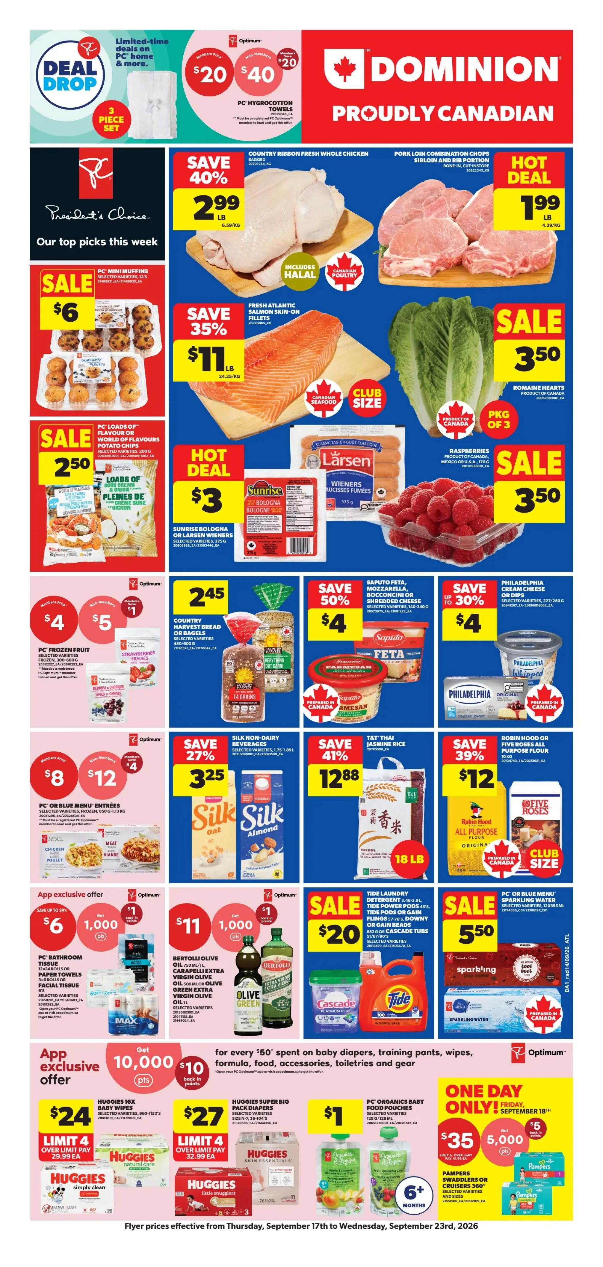 Dominion Flyer September 17 to 23