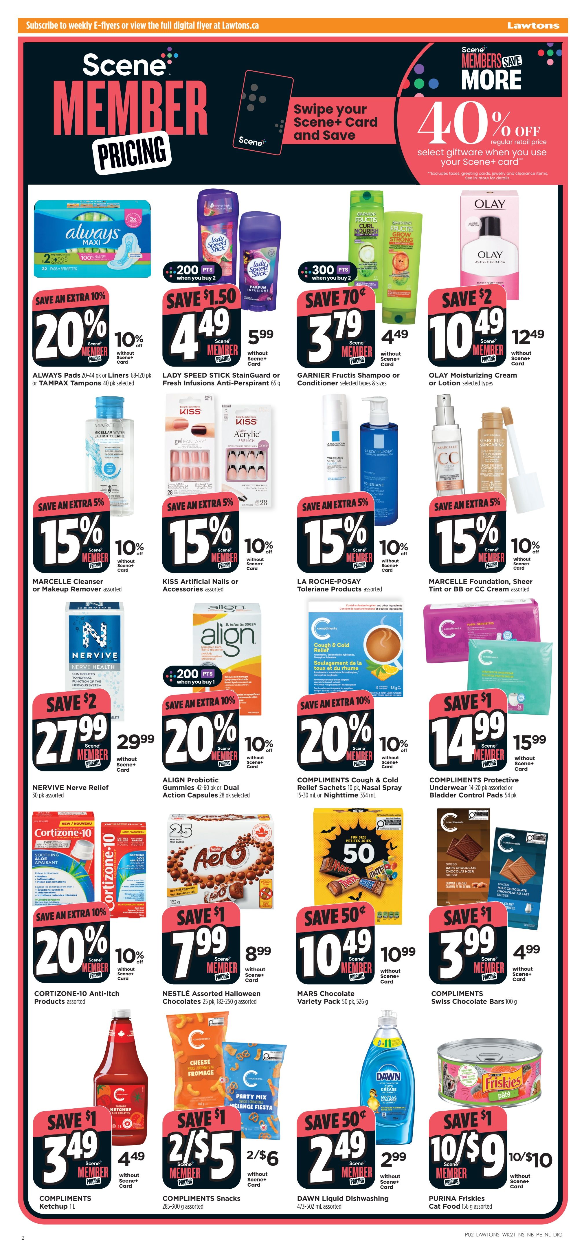 Lawtons Drugs (NB, NL) Flyer September 18 to 24