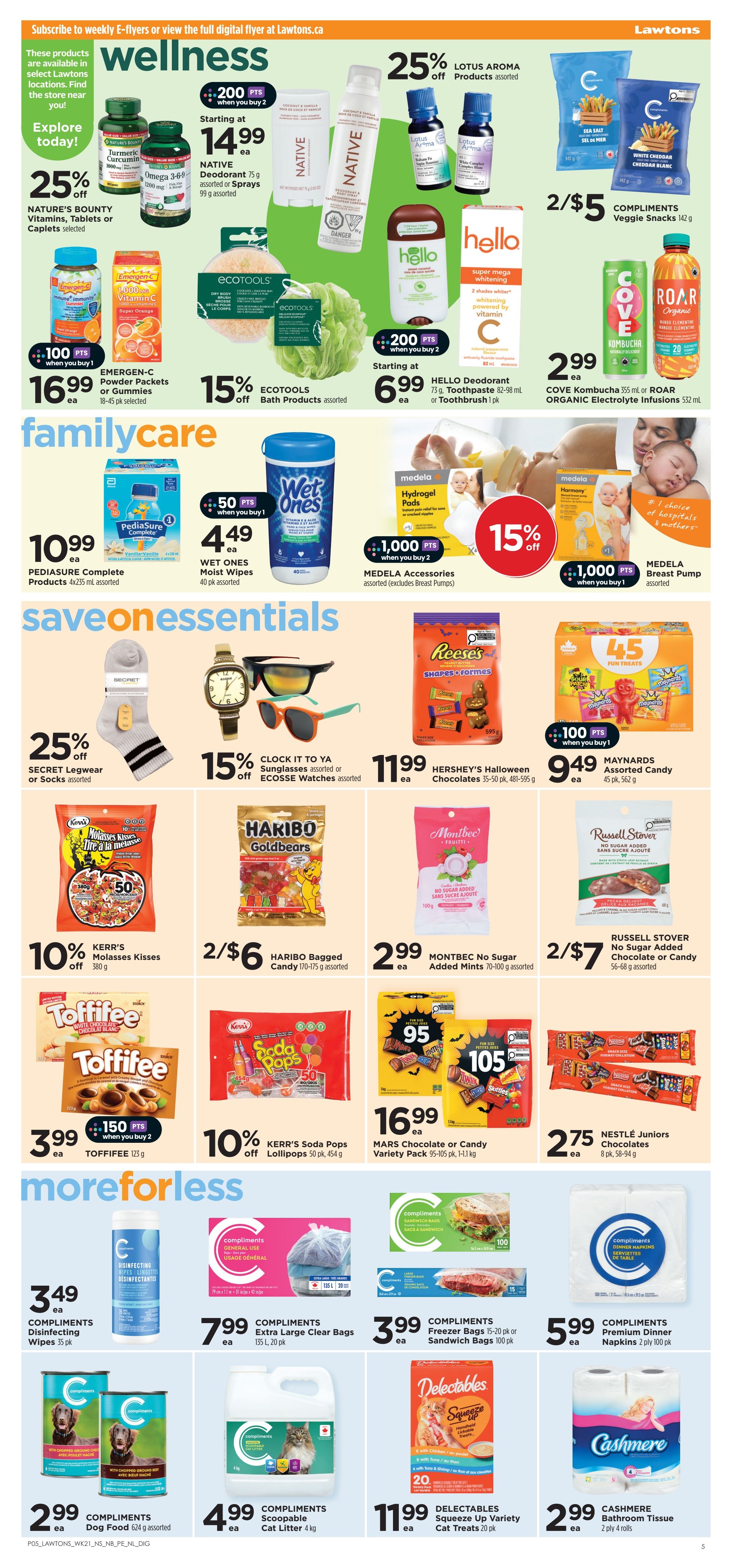 Lawtons Drugs (PE) Flyer September 18 to 24