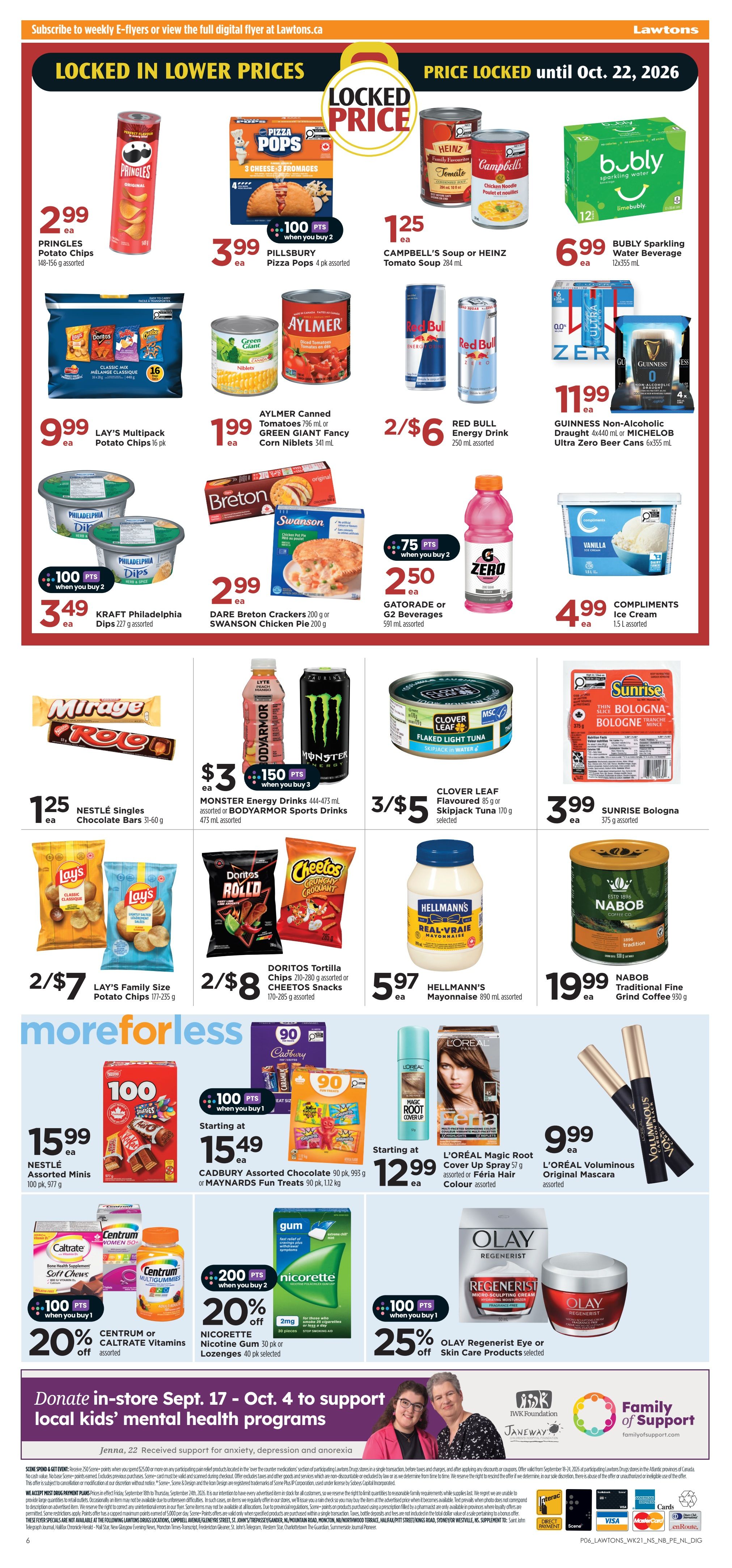 Lawtons Drugs (NS) Flyer September 18 to 24