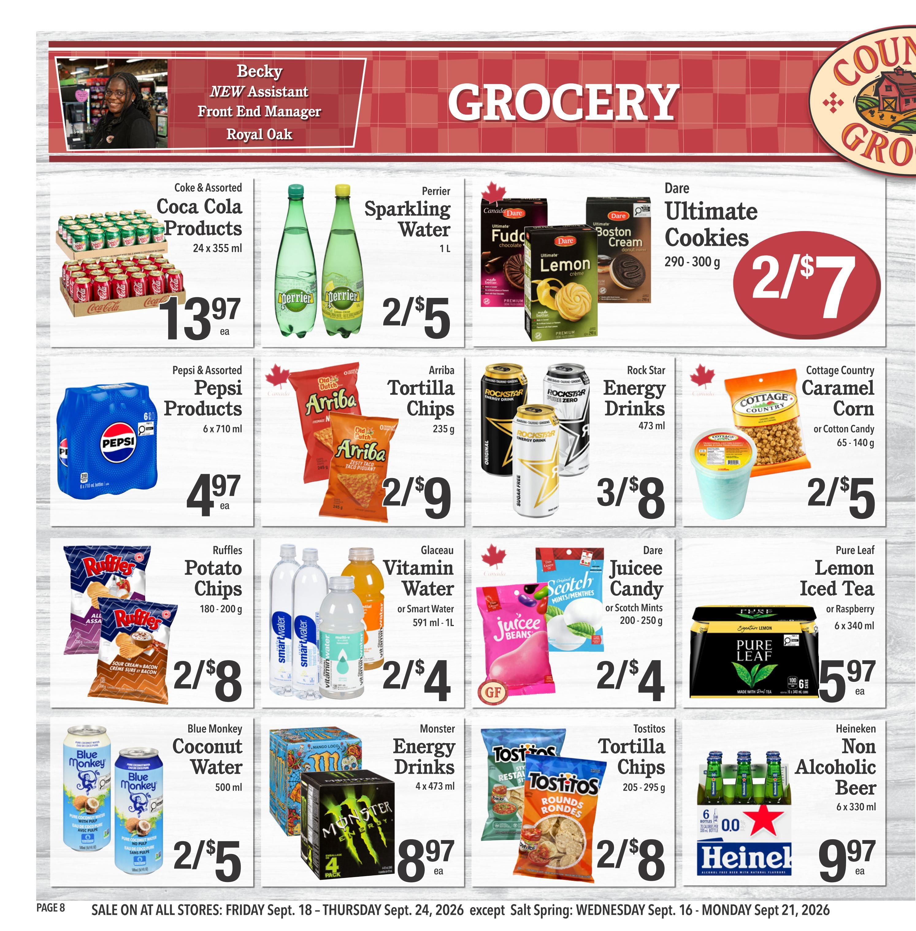 Country Grocer Flyer September 18 to 24