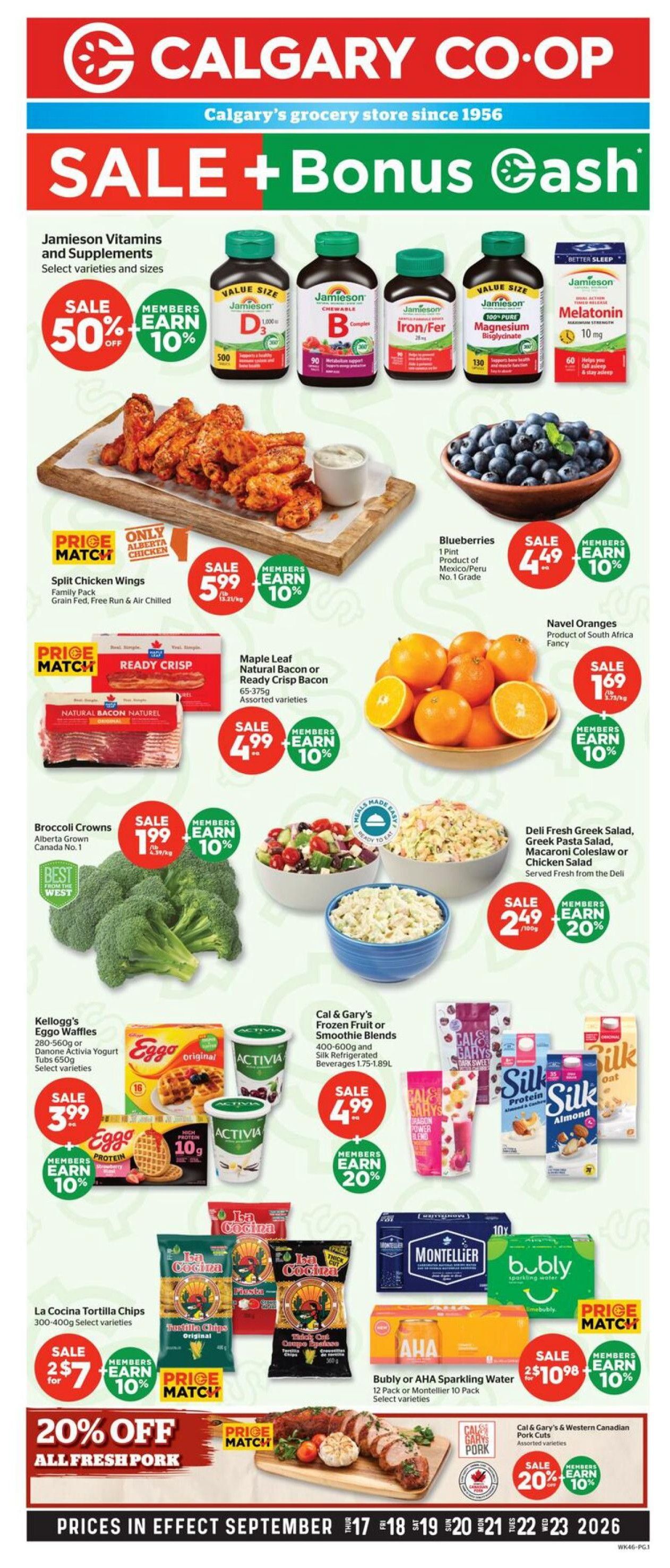 Calgary Co-op Flyer September 17 to 23