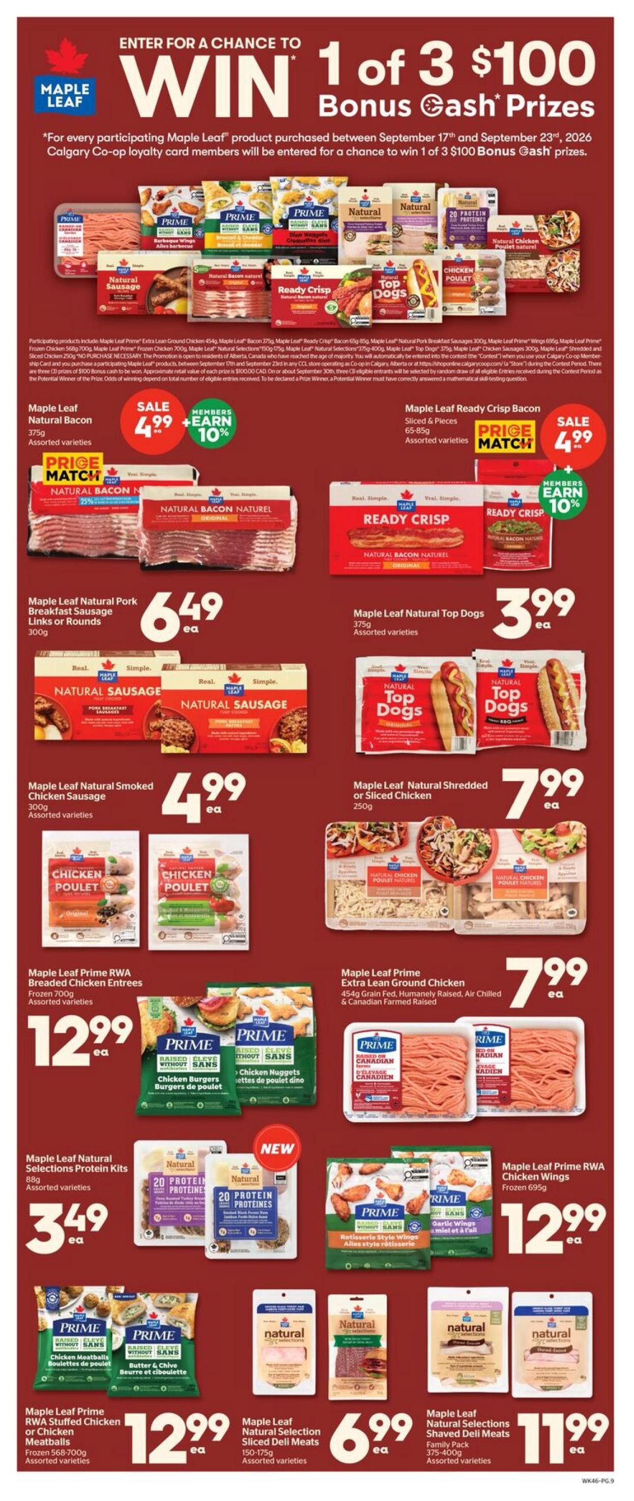 Calgary Co-op Flyer September 17 to 23