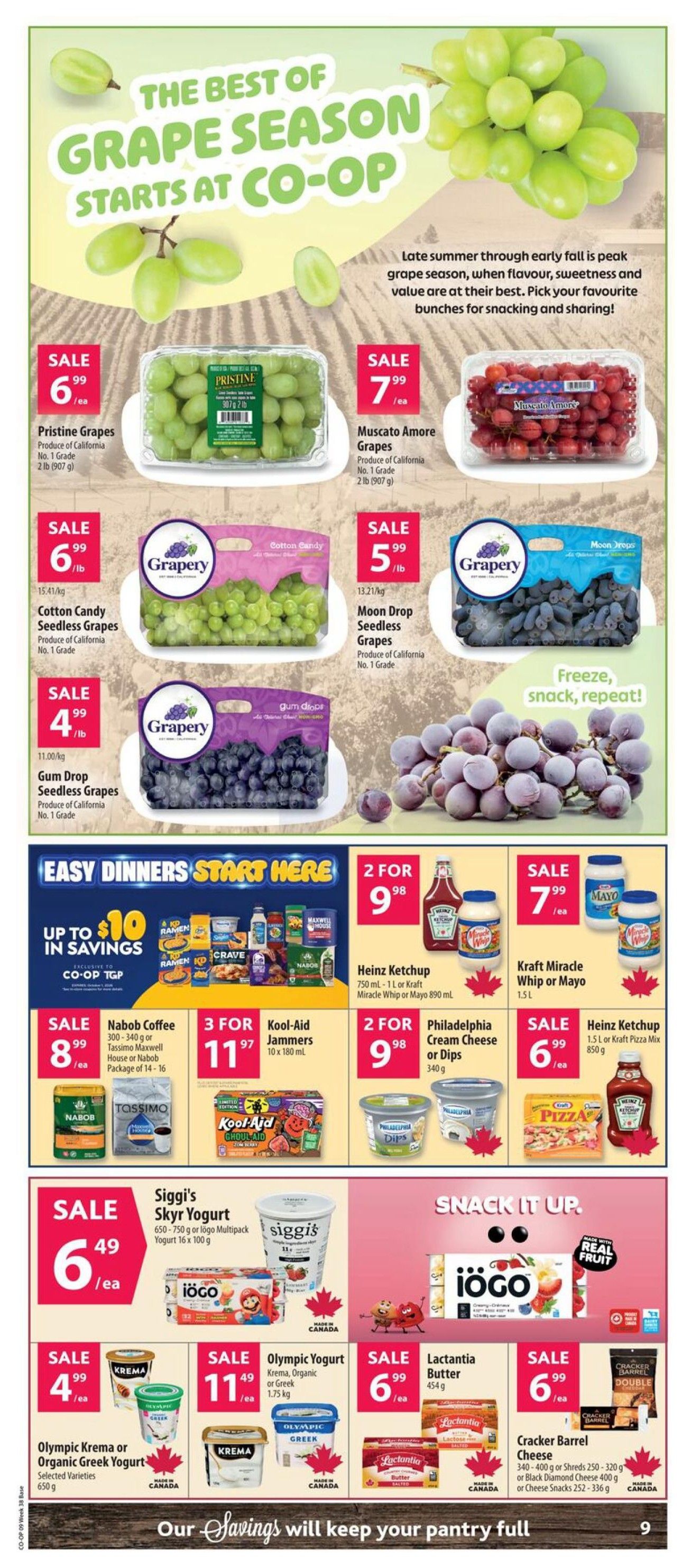 Co-op (West) Food Store Flyer September 17 to 23
