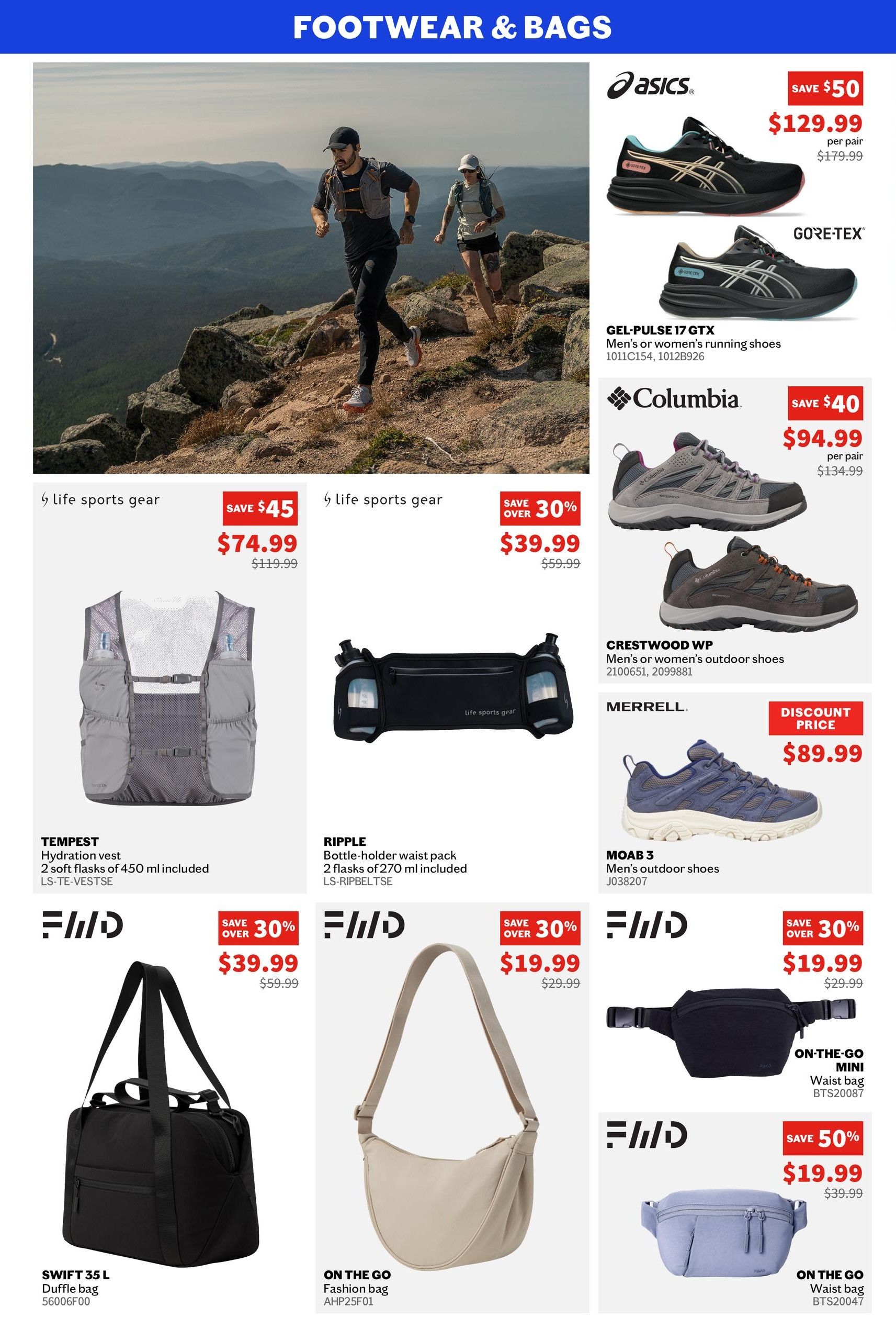 Sports Experts Flyer September 16 to 29