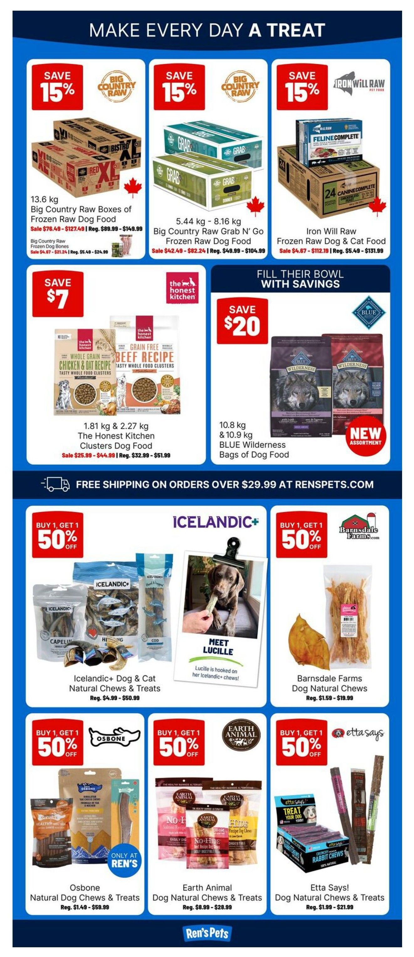 Ren's Pets Flyer September 17 to 23
