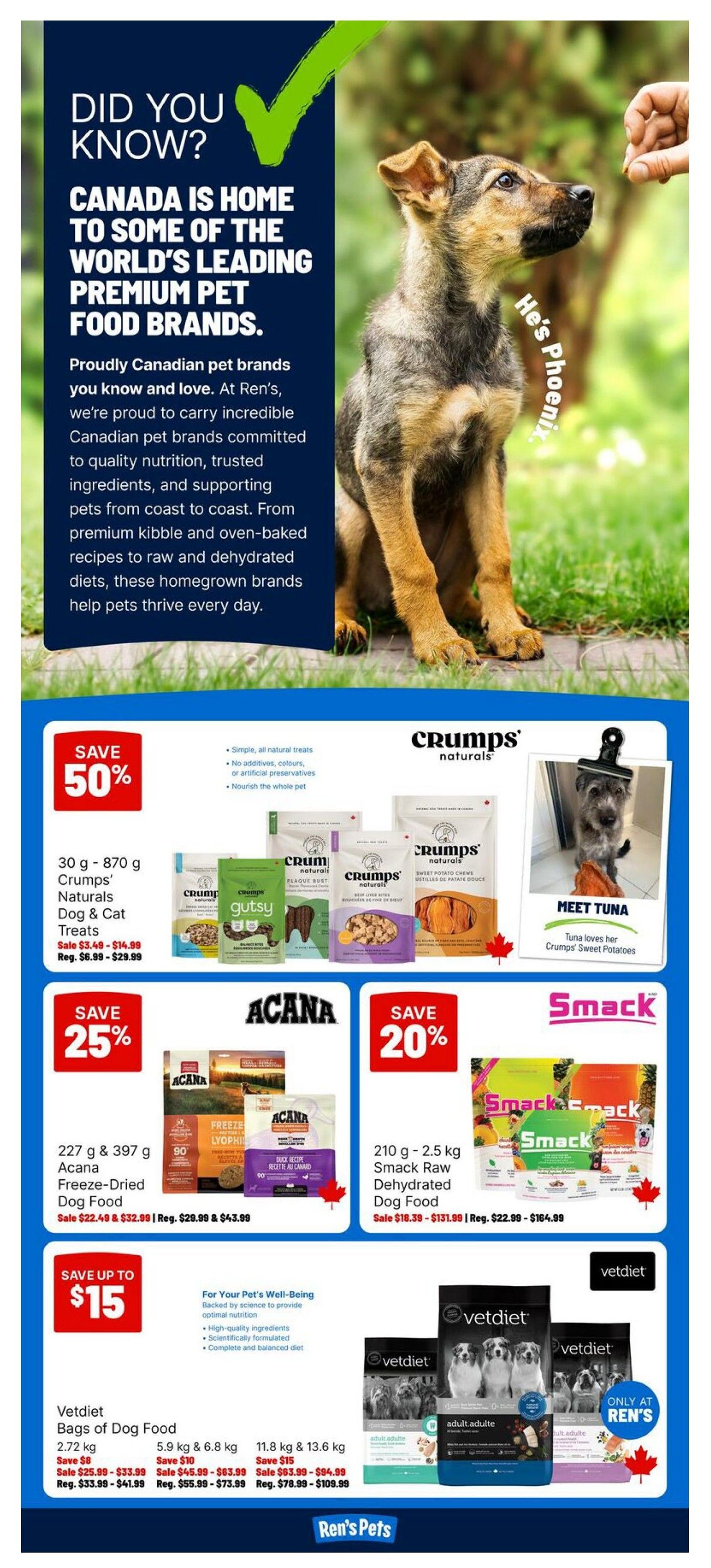 Ren's Pets Flyer September 17 to 23