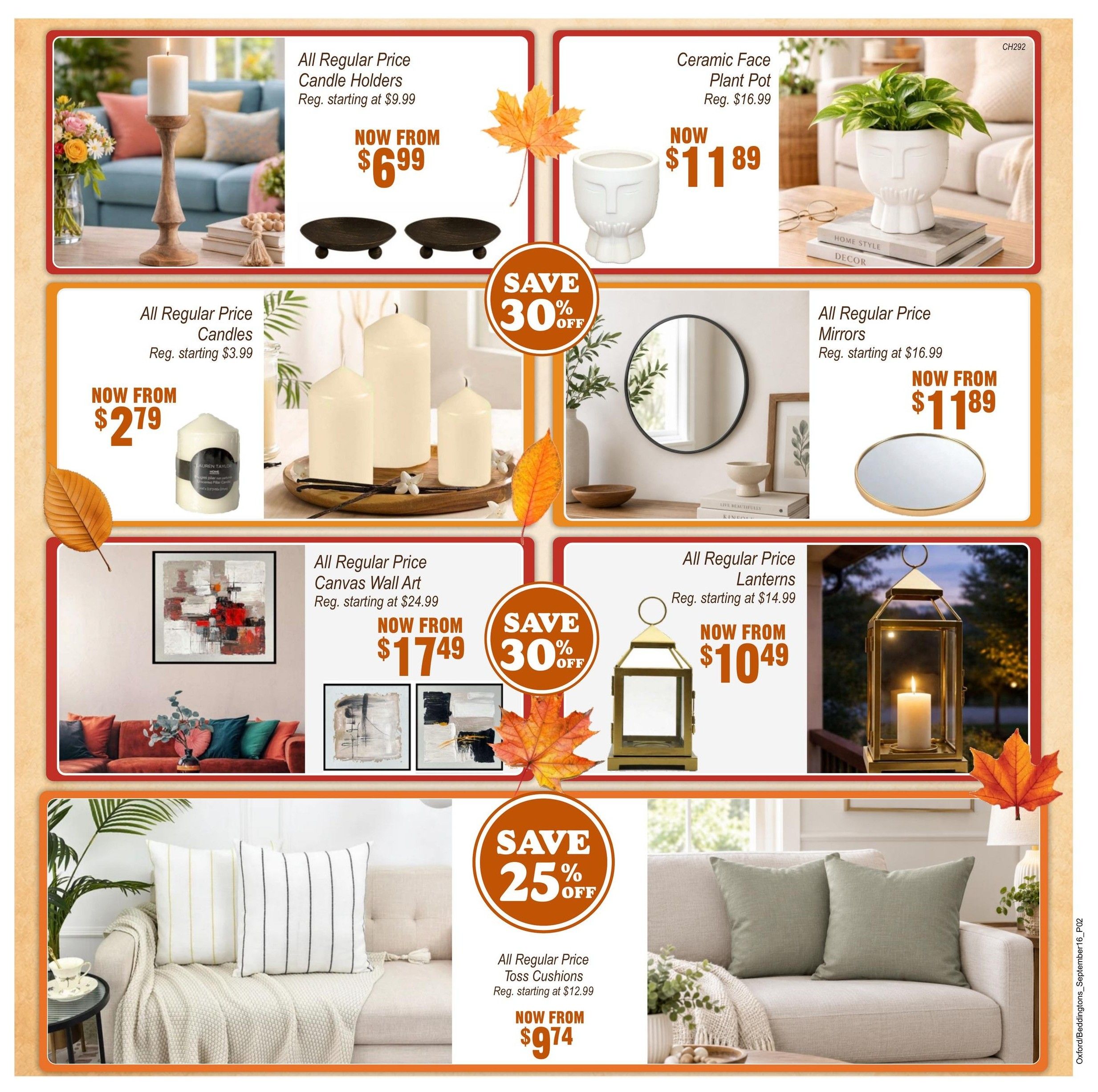 Beddington's Flyer September 16 to October 13
