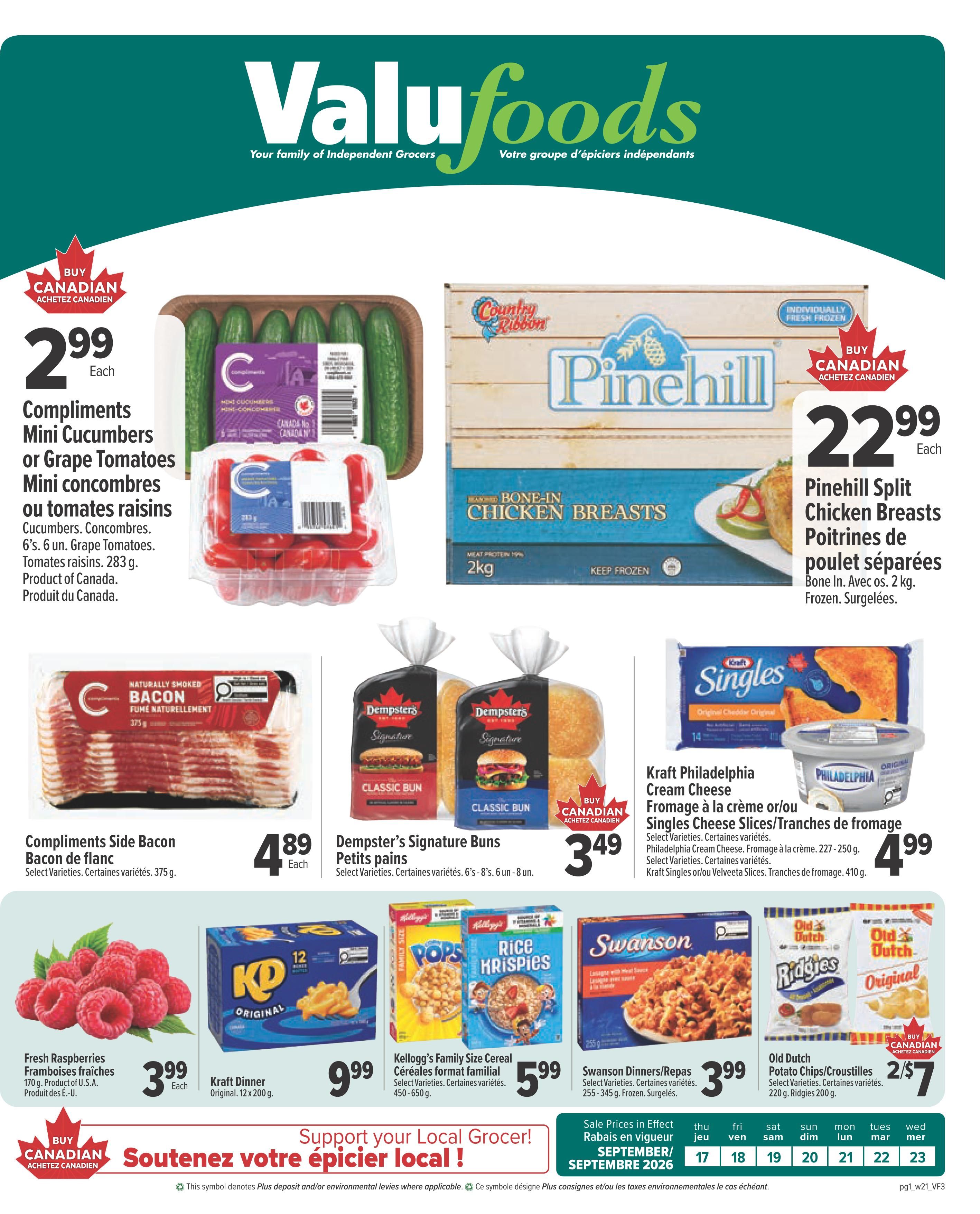 Valufoods Flyer September 17 to 23