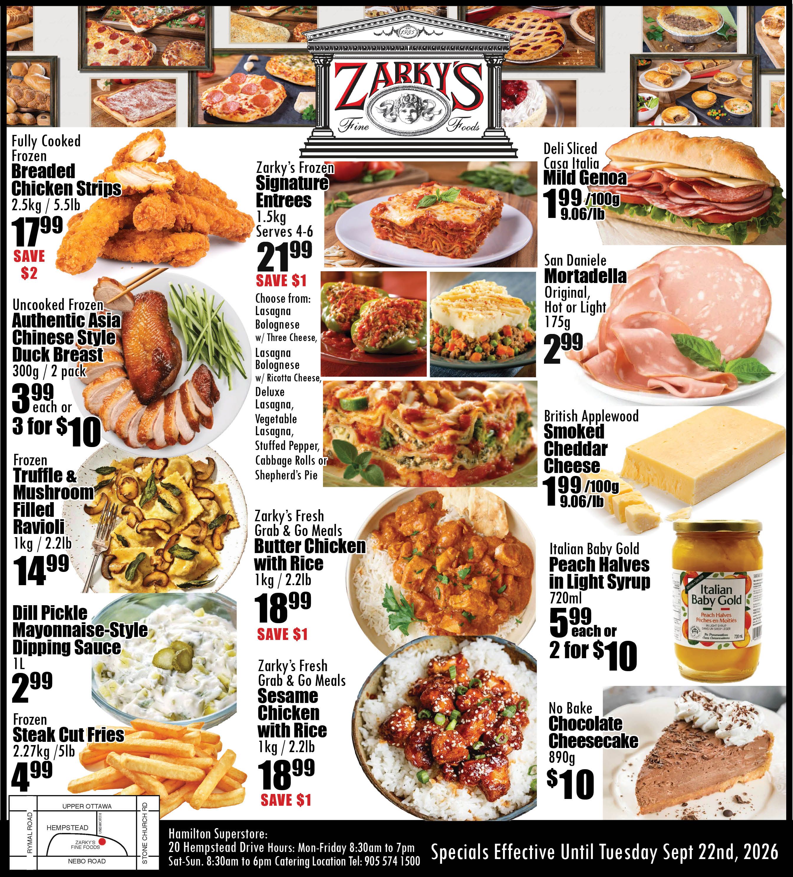 Zarky's Flyer September 16 to 22