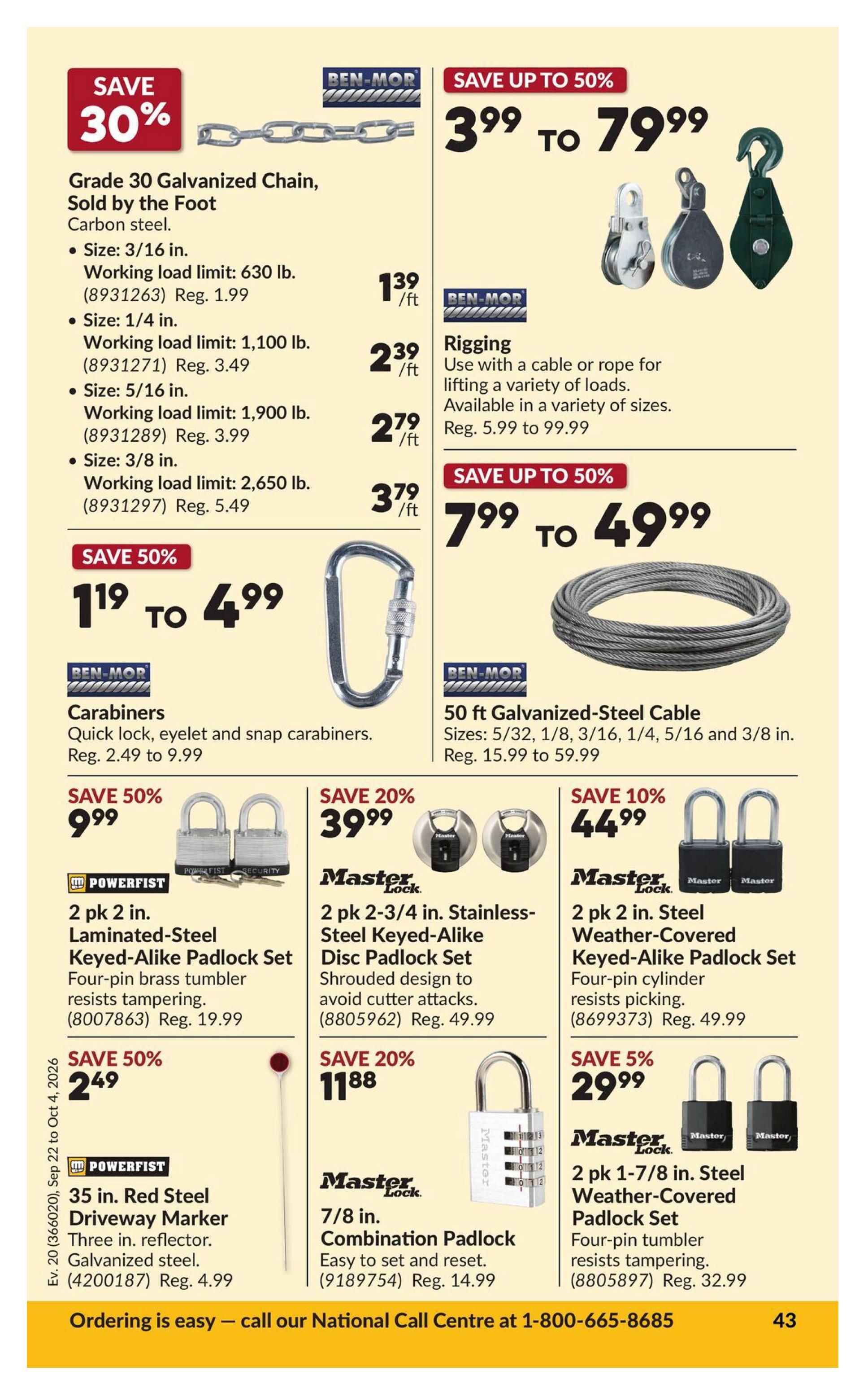 Princess Auto Flyer September 22 to October 4