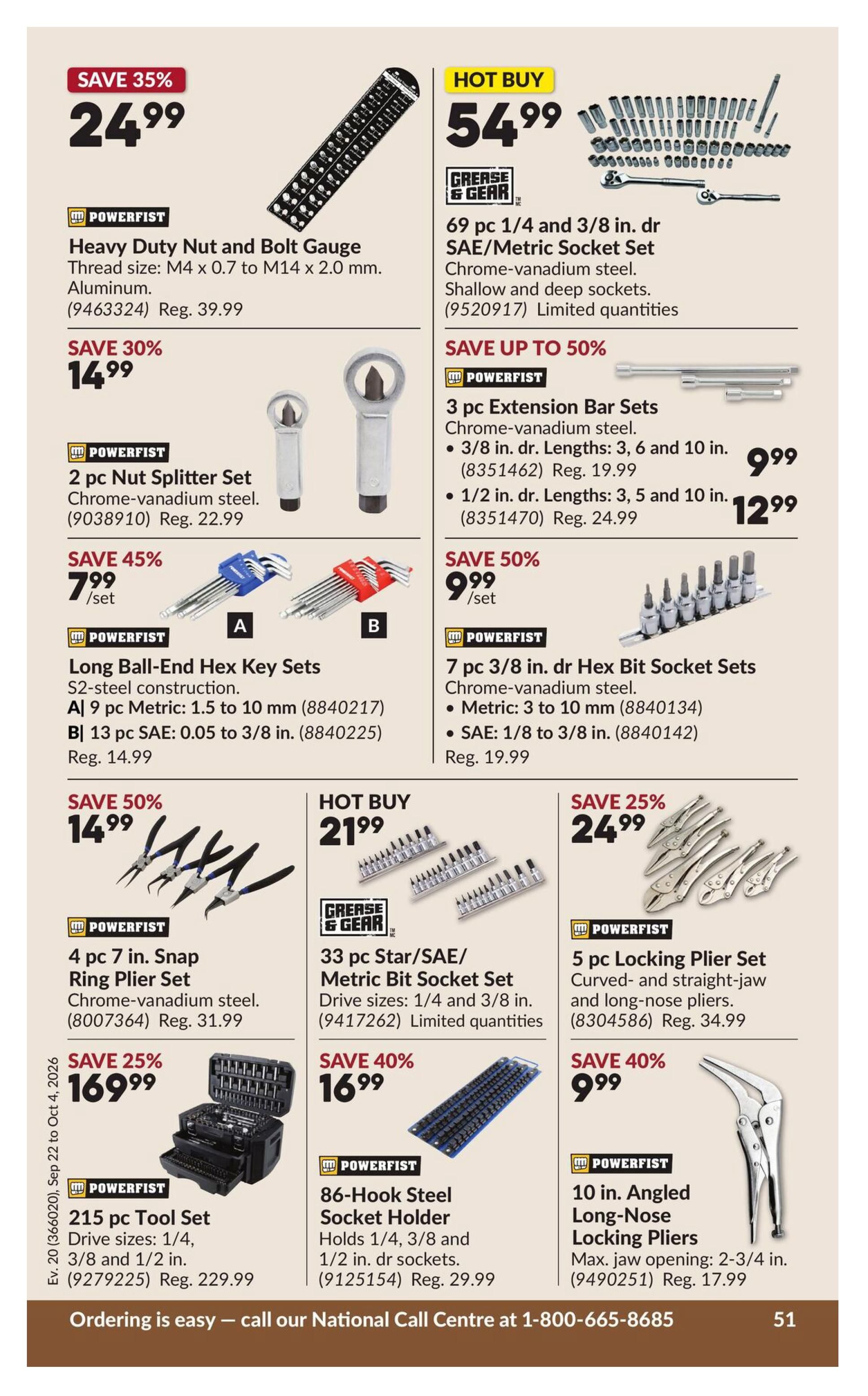 Princess Auto Flyer September 22 to October 4