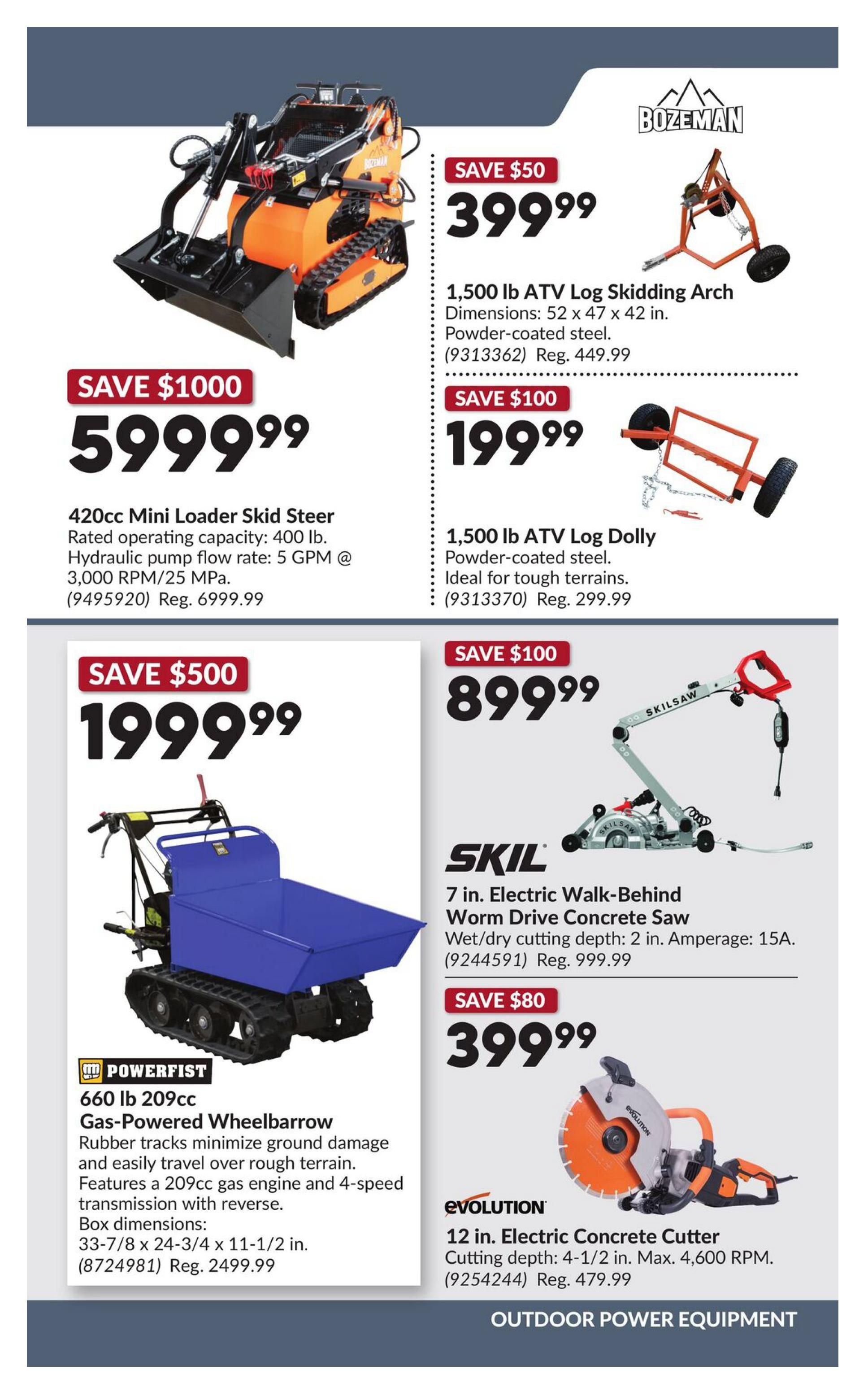 Princess Auto Flyer September 22 to October 4