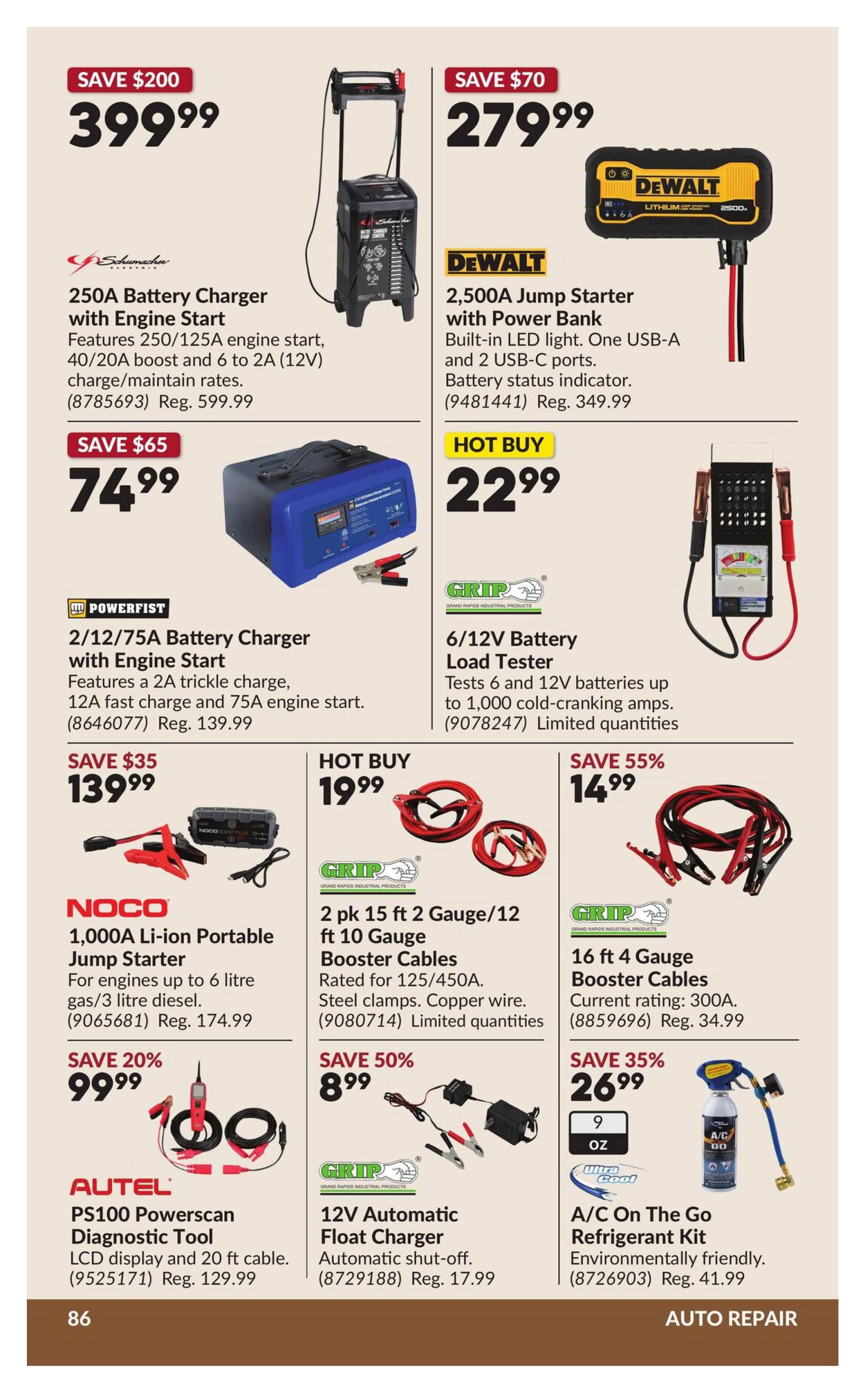 Princess Auto Flyer September 22 to October 4