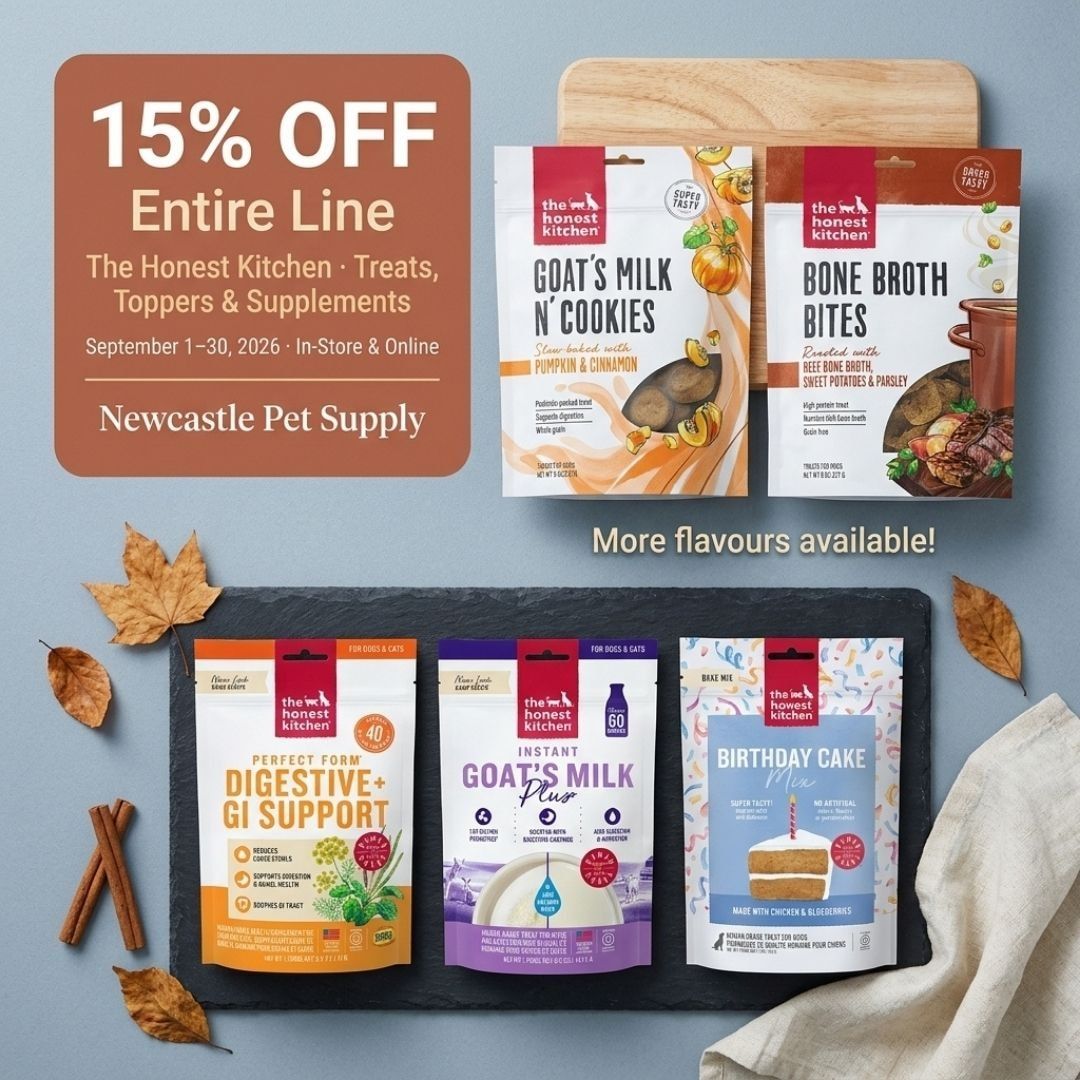 Newcastle Pet Supply Monthly Deals Flyer September 1 - 30, 2026