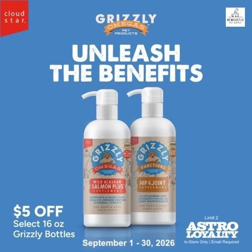 Newcastle Pet Supply Monthly Deals Flyer September 1 - 30, 2026