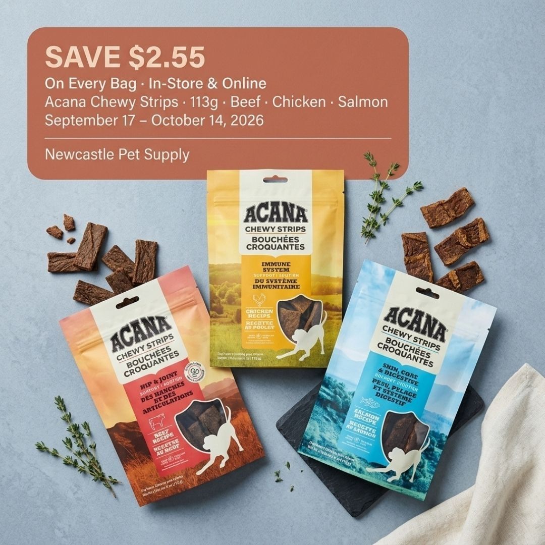 Newcastle Pet Supply Monthly Deals Flyer September 1 - 30, 2026