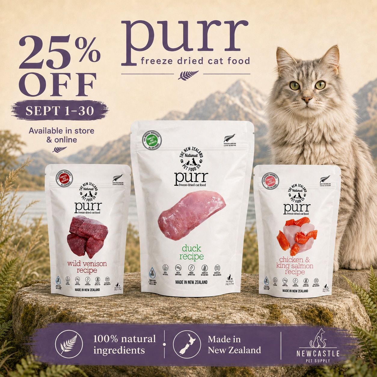 Newcastle Pet Supply Monthly Deals Flyer September 1 - 30, 2026