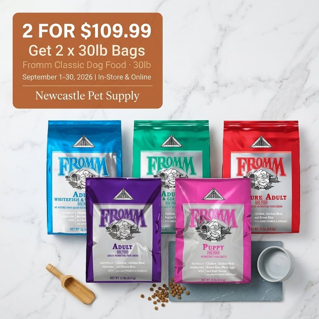 Newcastle Pet Supply Monthly Deals Flyer September 1 - 30, 2026