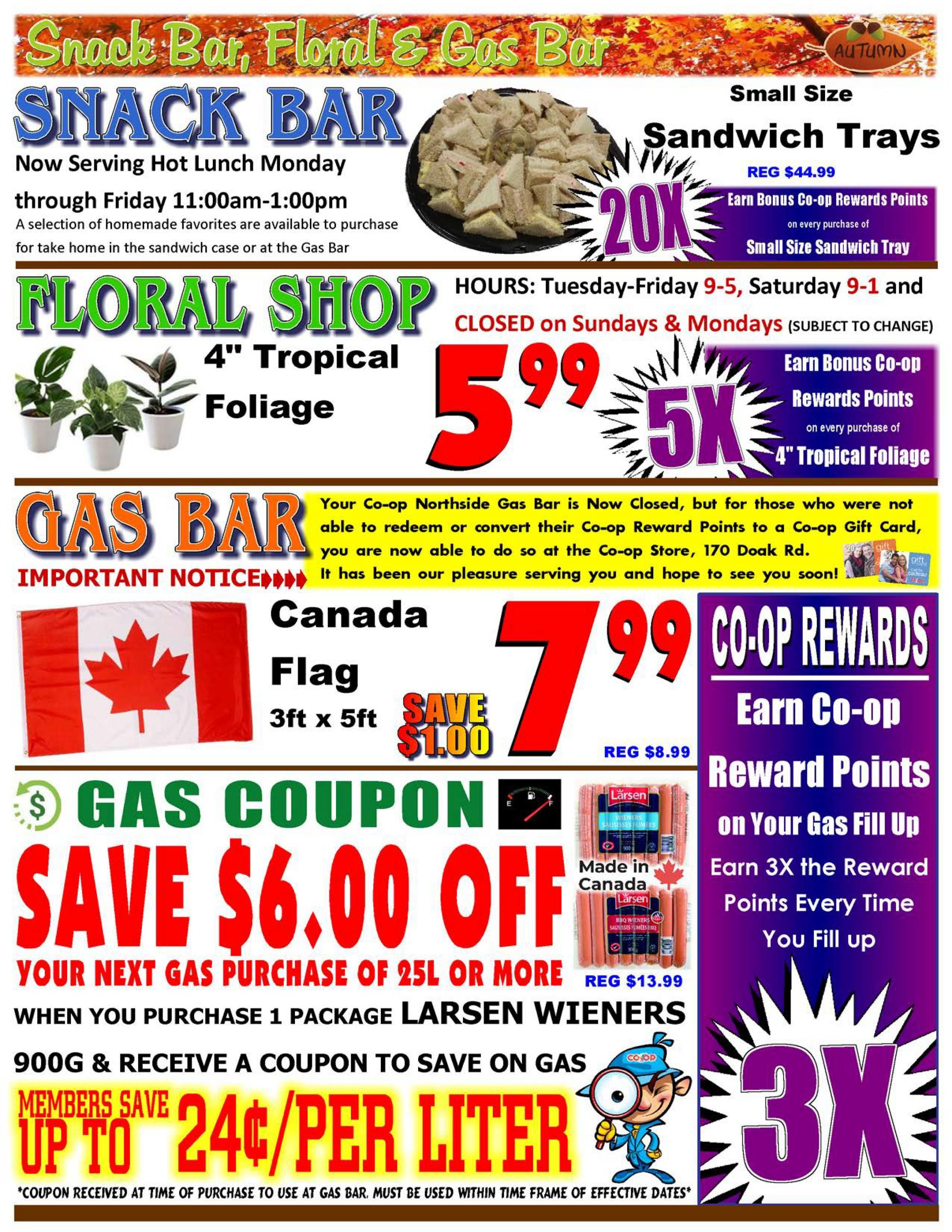 Fredericton Co-op Flyer September 17 to 23