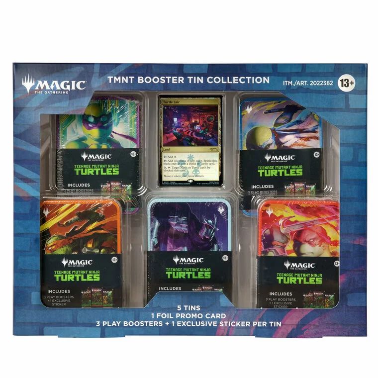 Magic: The Gathering - TMNT Booster Tin Collection Magic: The Gathering - TMNT Booster Tin Collection