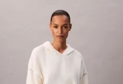 Calvin Klein: Plush Sweater Lounge Hoodie $59