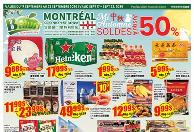 Btrust Supermarket (Montreal) Flyer September 17 to 23