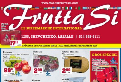 Frutta Si Flyer September 17 to 23