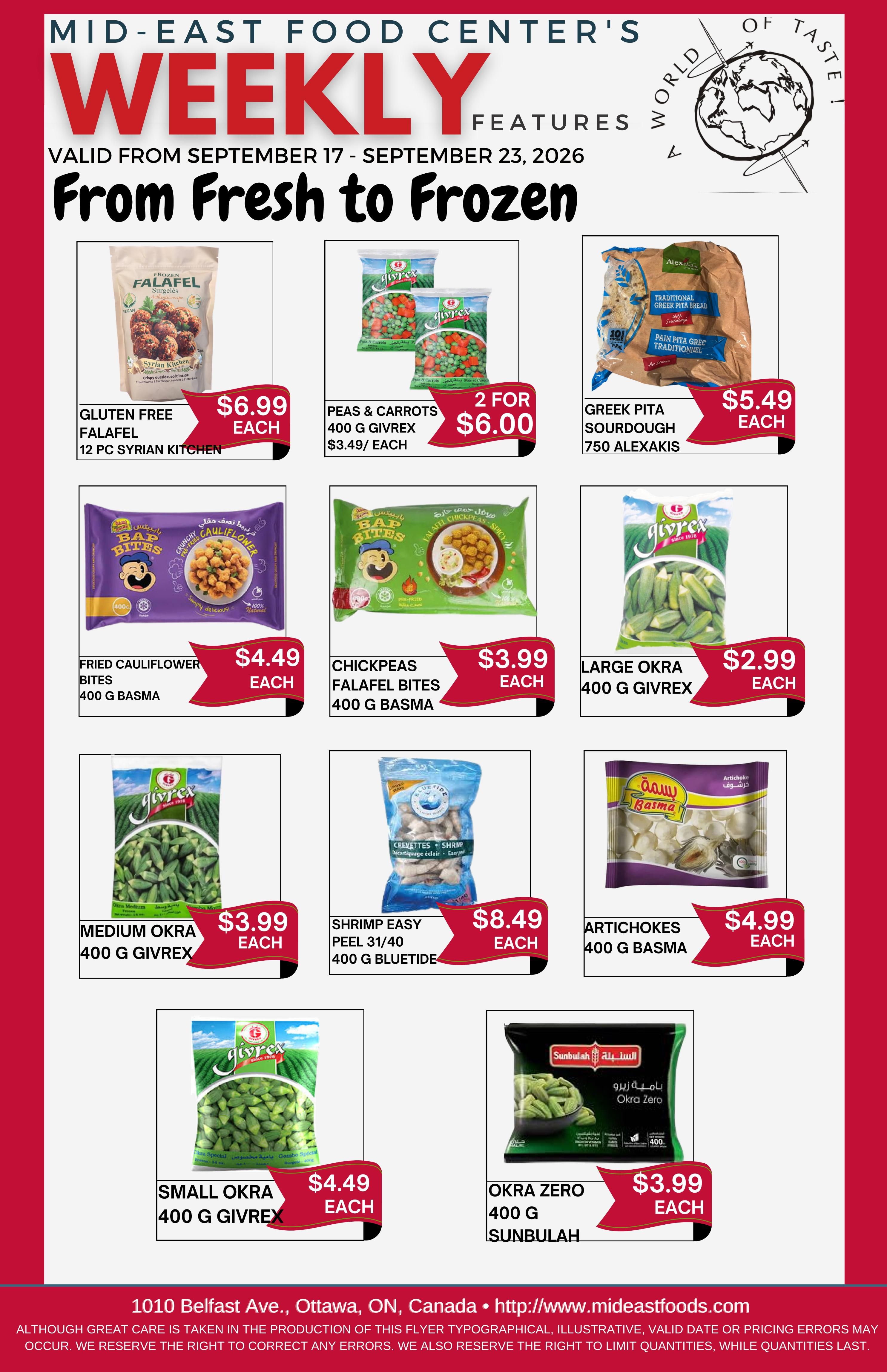 Mid-East Food Centre Flyer September 17 to 23